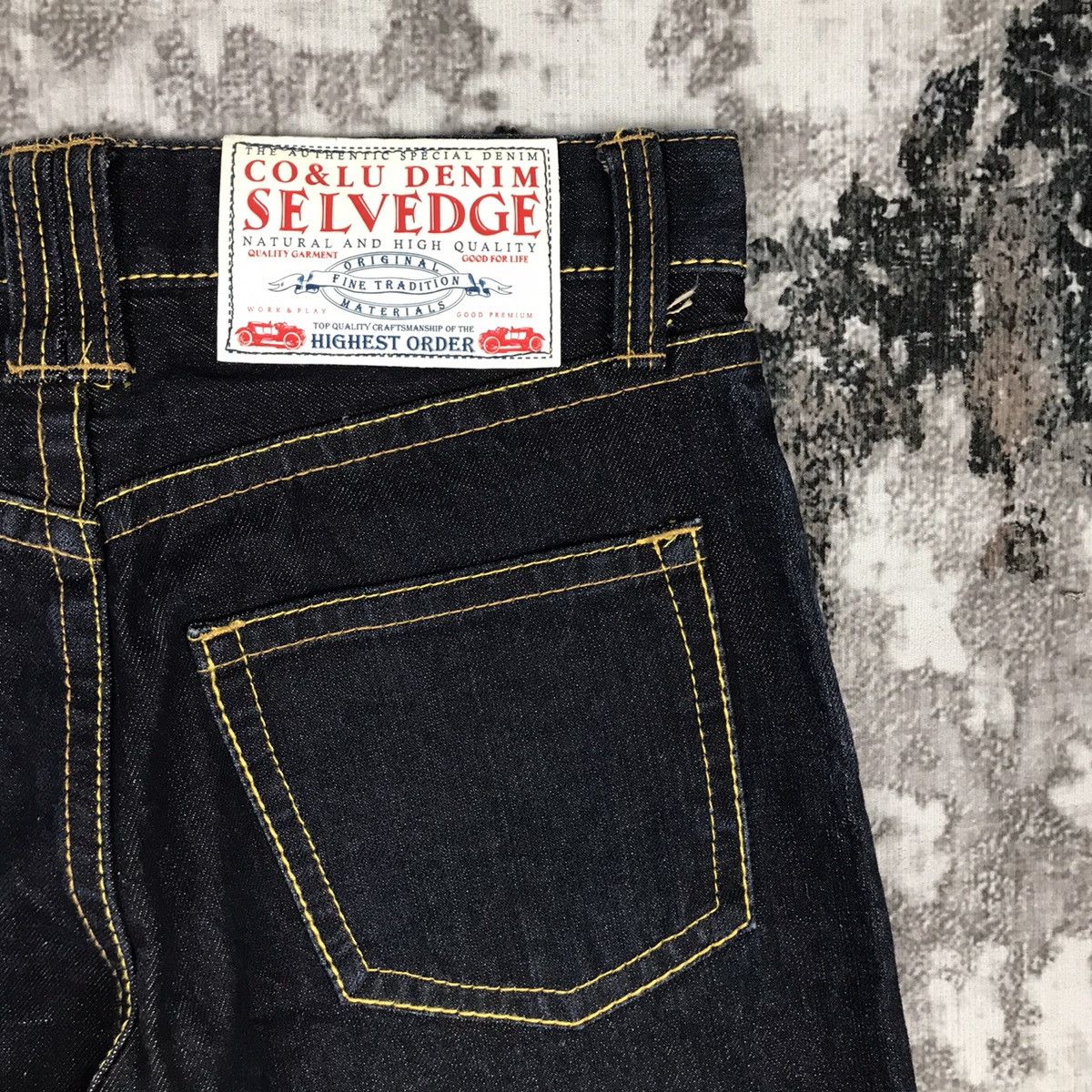 Other Vintage Japanese Co&Lu Selvedge Denim Jeans Size US 29 - 8 Thumbnail
