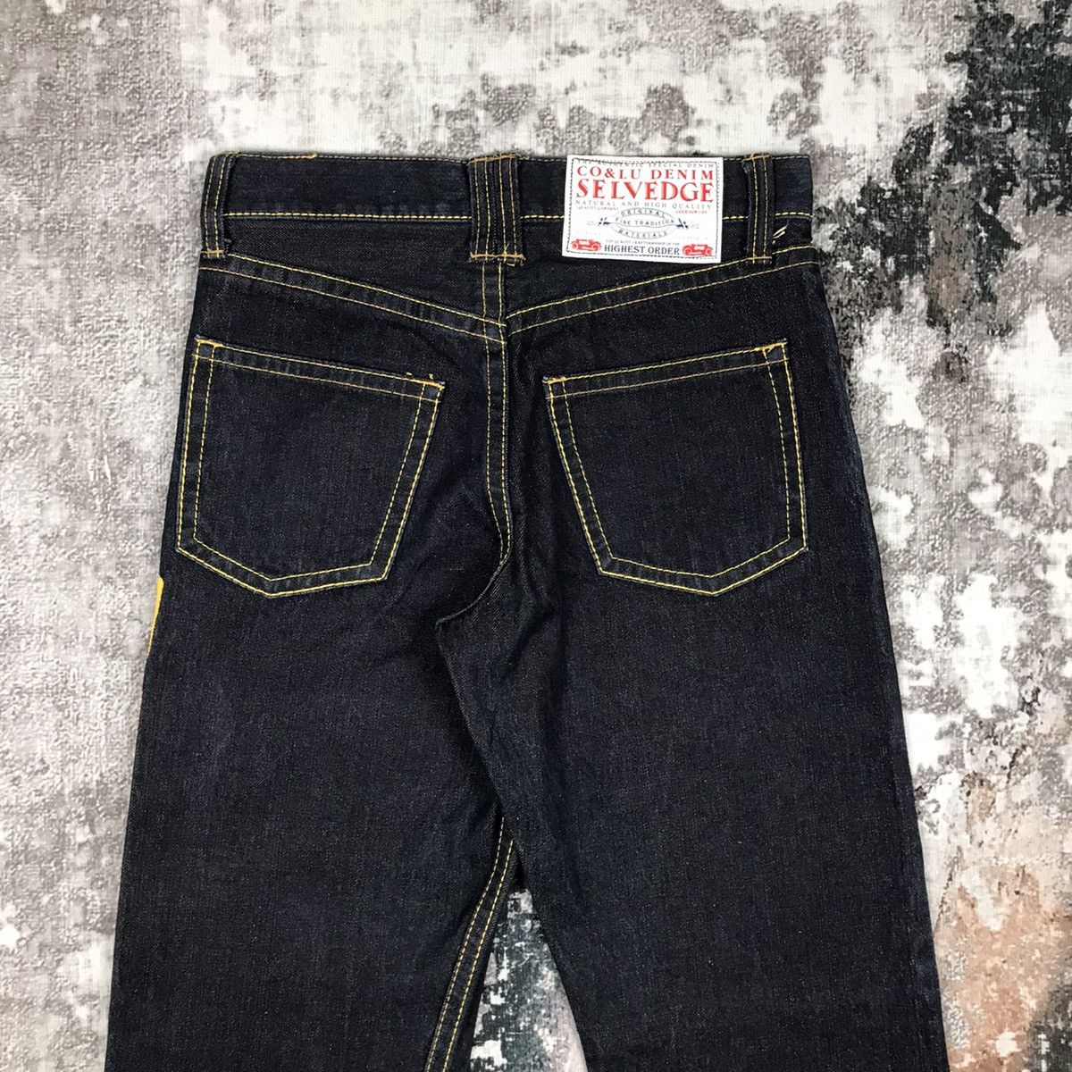 Other Vintage Japanese Co&Lu Selvedge Denim Jeans Size US 29 - 7 Thumbnail