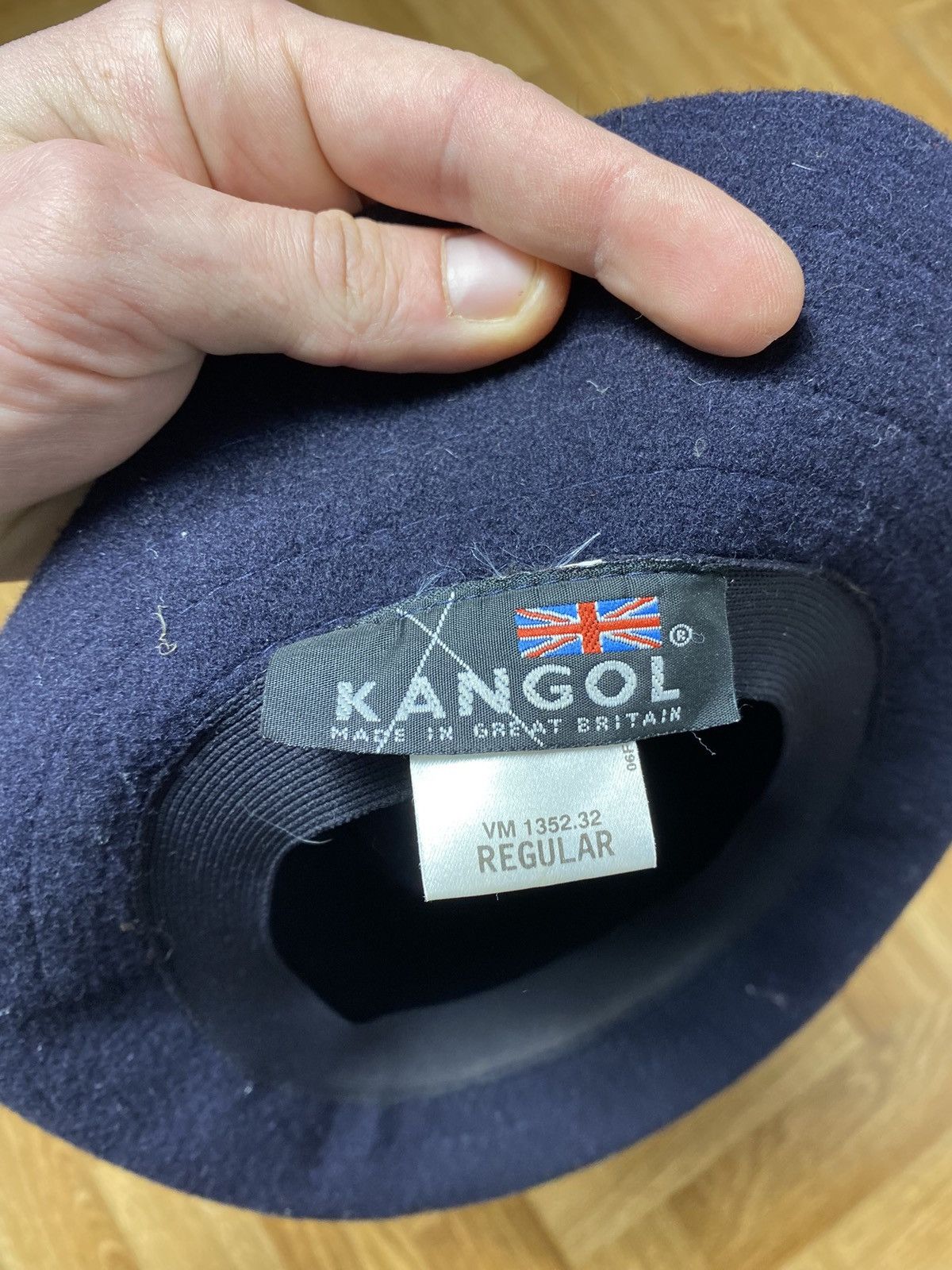 Kangol × Vintage Vintage Kangol wool hat panama y2k drip ushanka fuzzi Size ONE SIZE - 5 Thumbnail