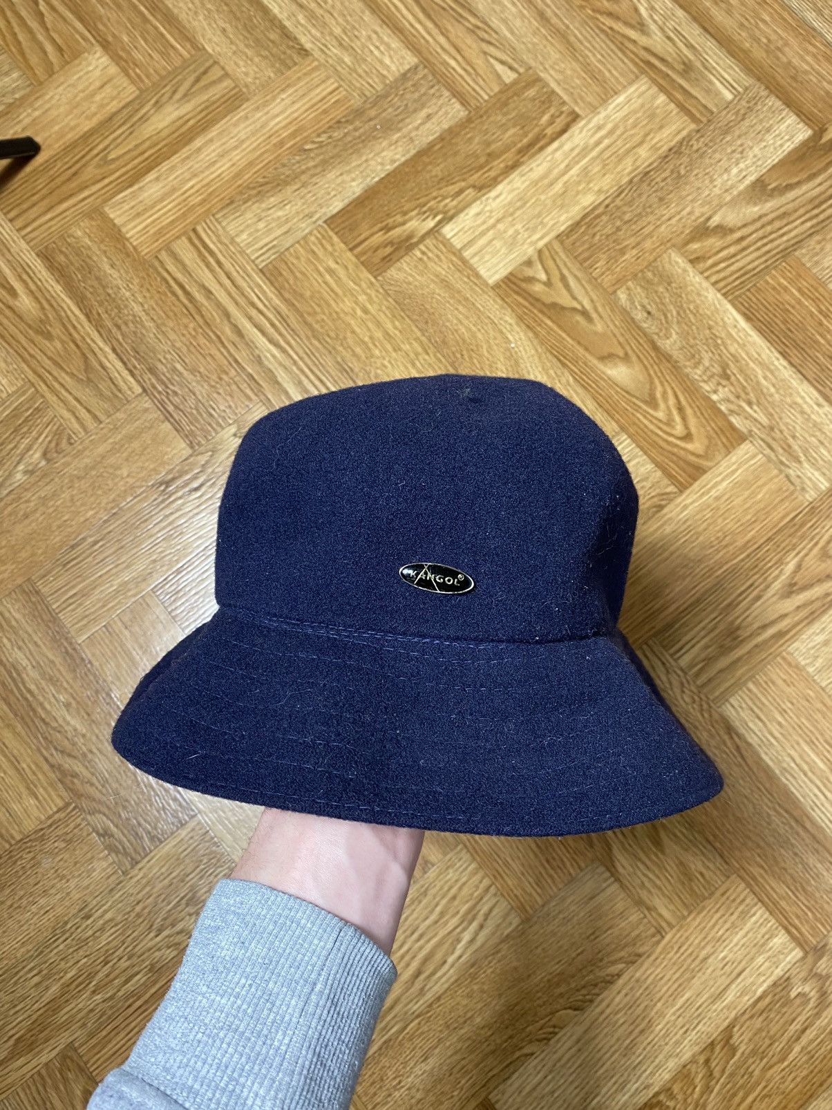 Kangol × Vintage Vintage Kangol wool hat panama y2k drip ushanka fuzzi Size ONE SIZE - 1 Thumbnail