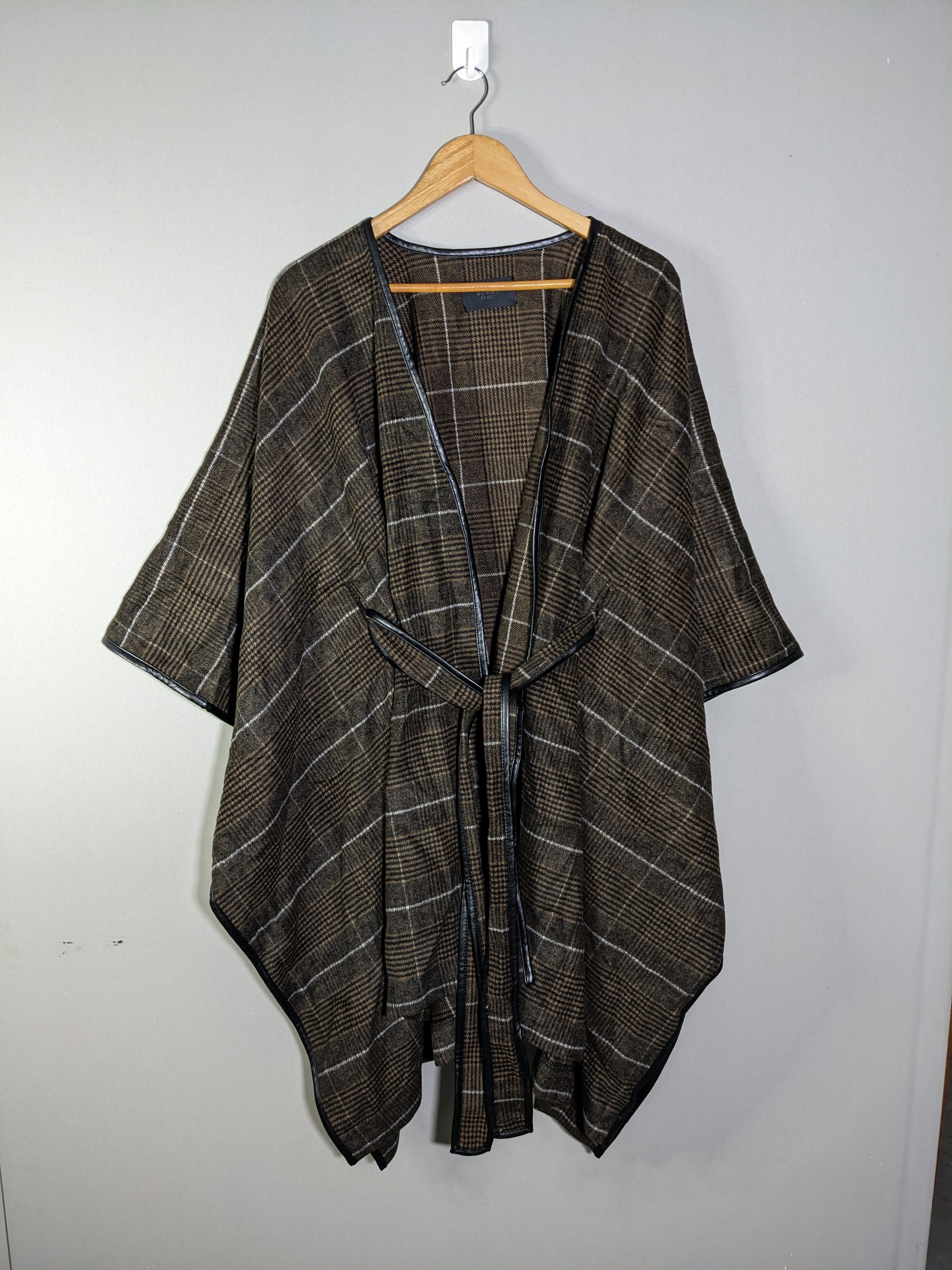 Beams Plus Beams Heart Chekered Kimono | Grailed