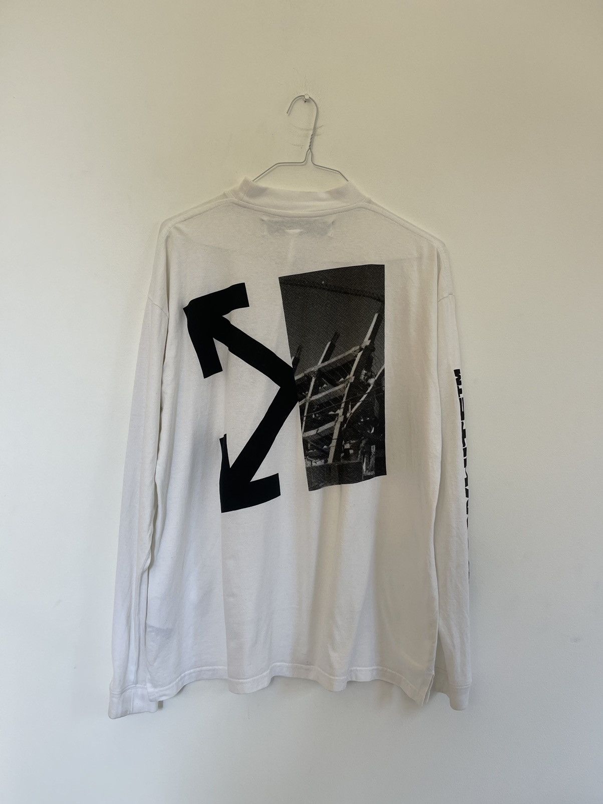 Off white SPLITTED Arrows Long sleeve shirt