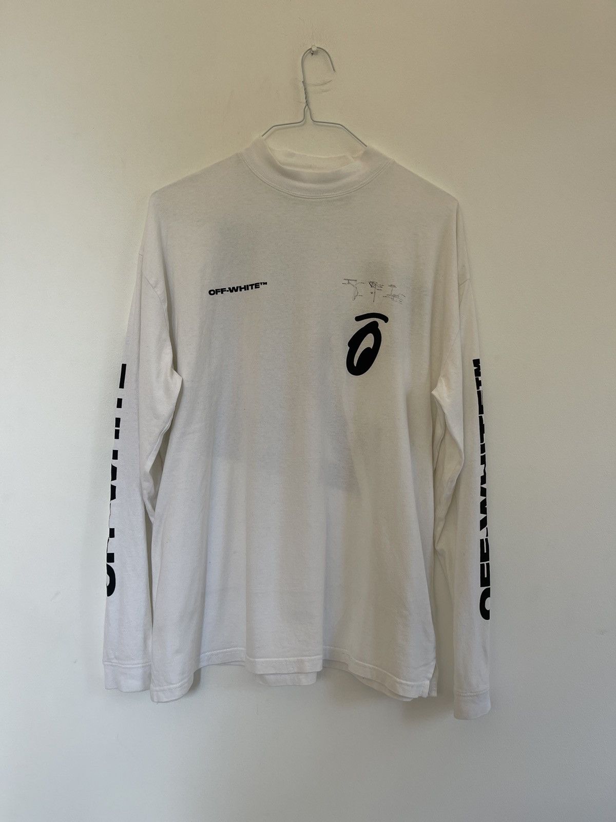 Off white SPLITTED Arrows Long sleeve shirt