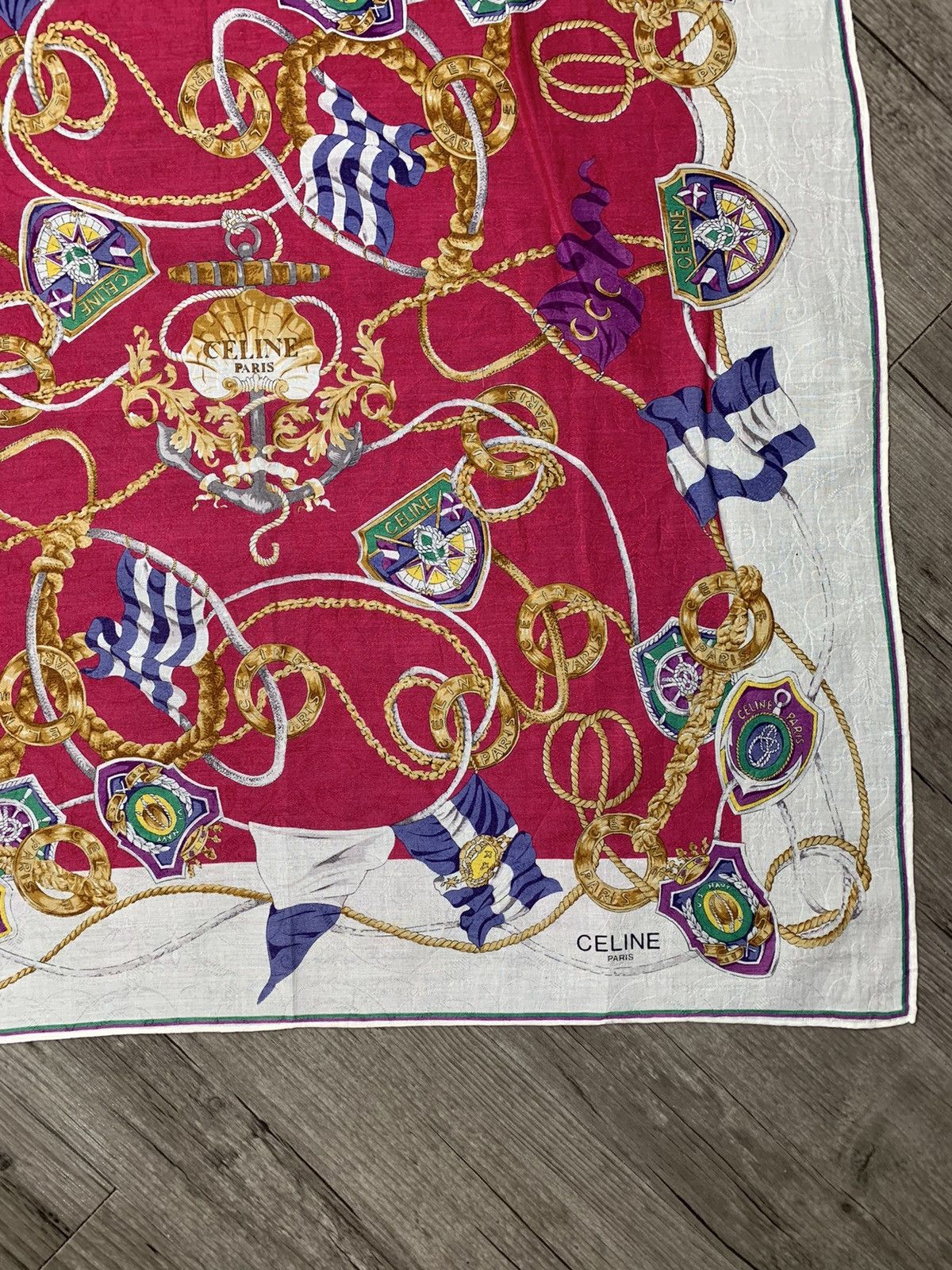 Celine Celine Handkerchief Pocketsquares Size ONE SIZE - 3 Thumbnail