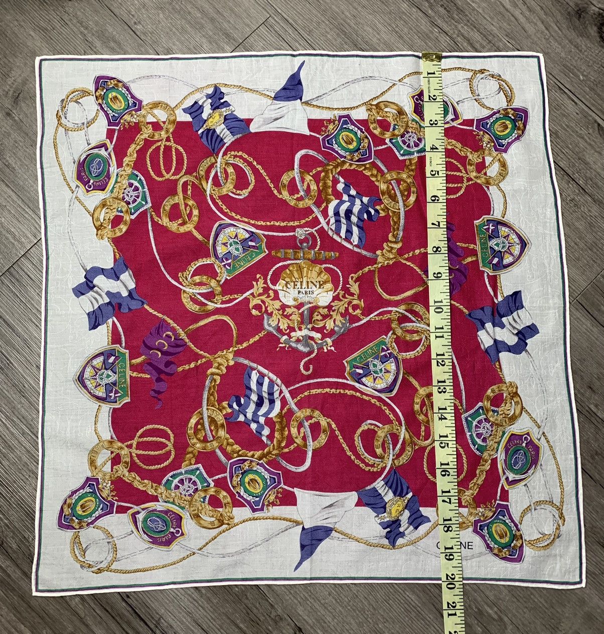 Celine Celine Handkerchief Pocketsquares Size ONE SIZE - 6 Thumbnail