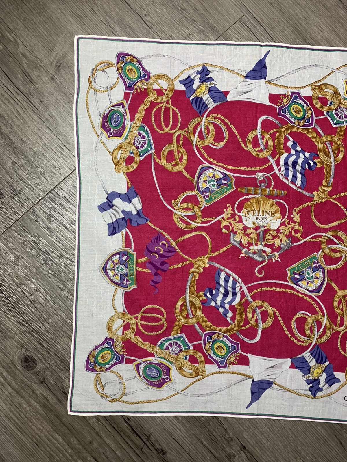 Celine Celine Handkerchief Pocketsquares Size ONE SIZE - 4 Thumbnail