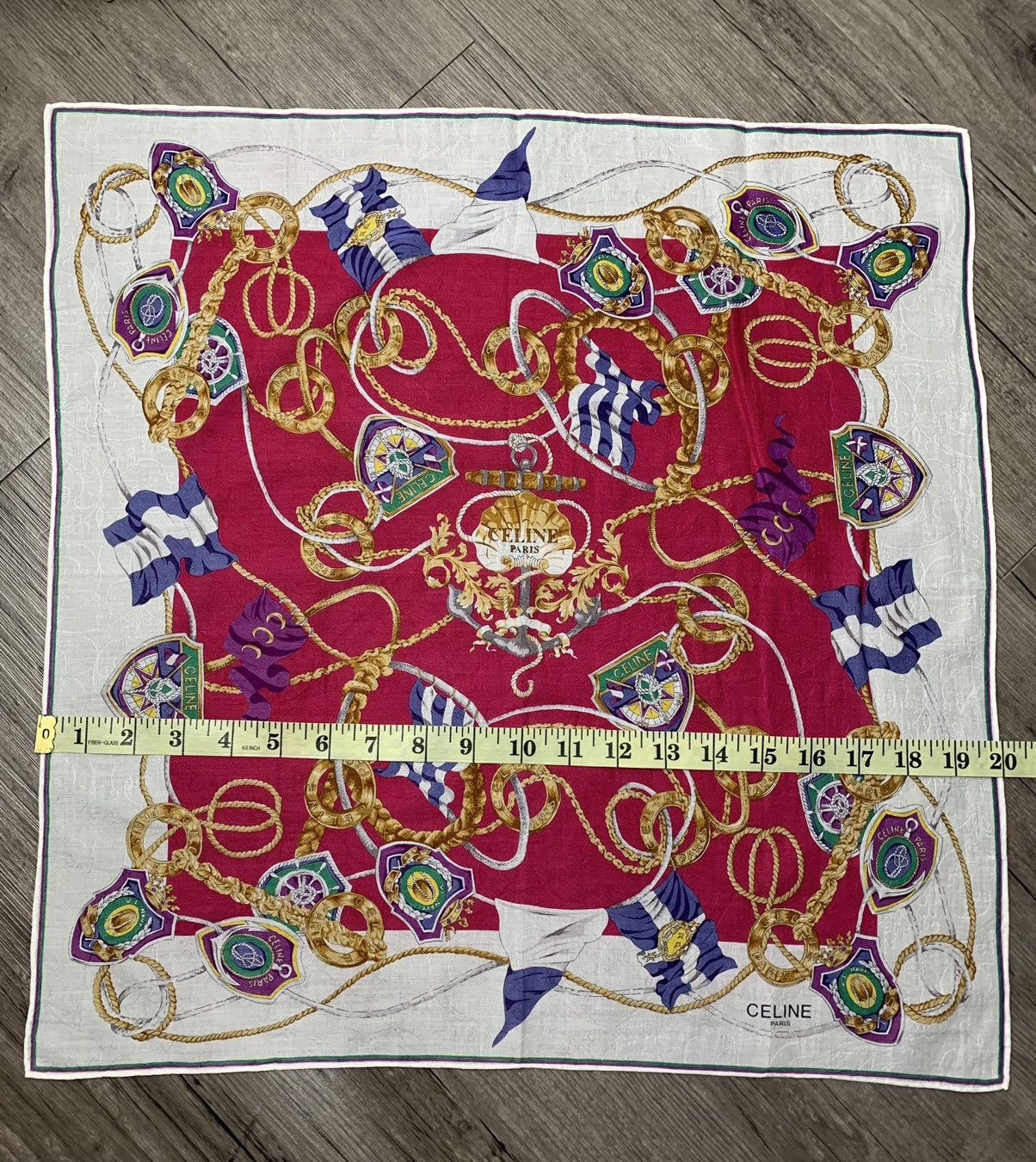 Celine Celine Handkerchief Pocketsquares Size ONE SIZE - 5 Thumbnail