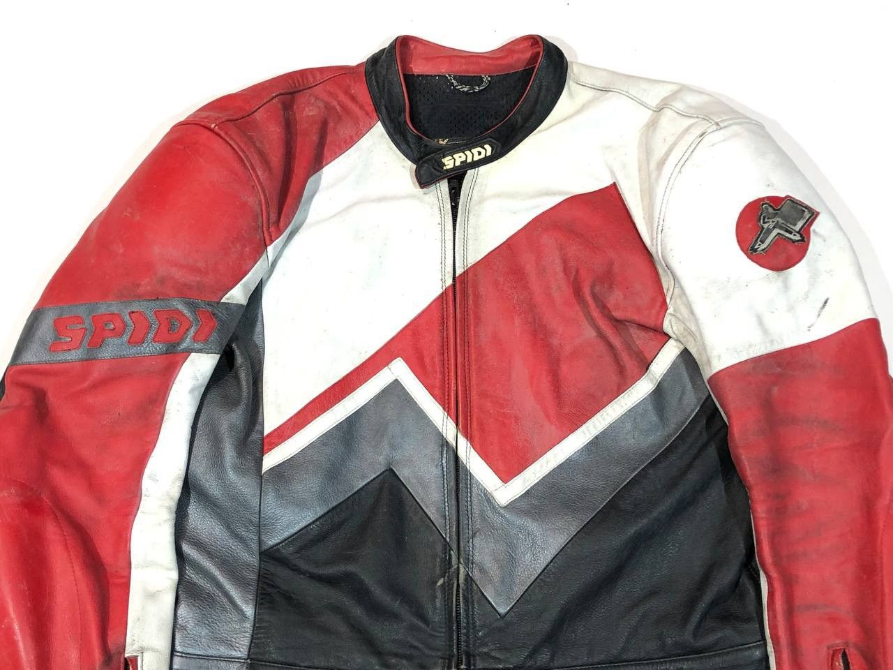 Vintage Spidi Leather Moto Racing Jacket Vintage Size US M / EU 48-50 / 2 - 4 Thumbnail