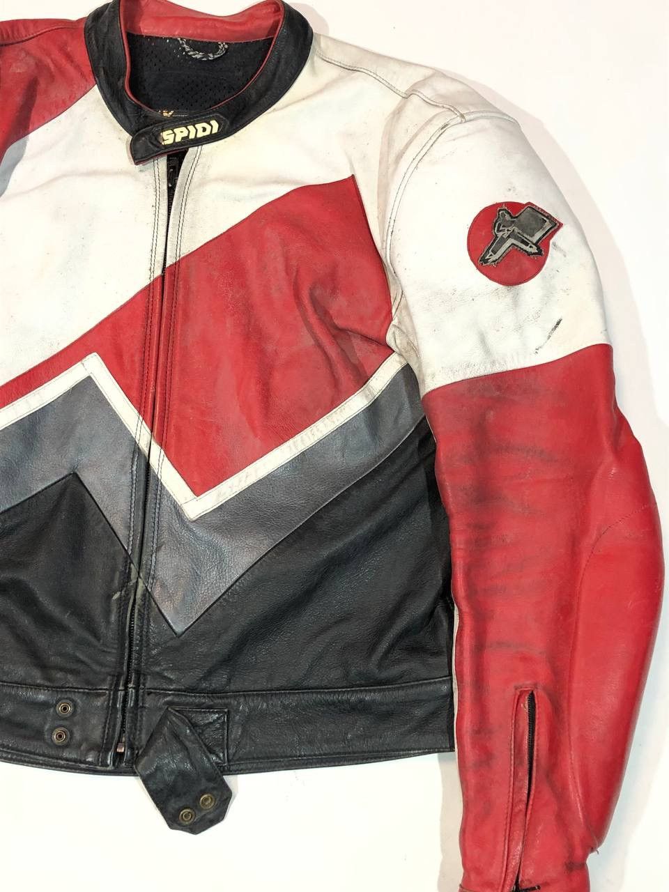 Vintage Spidi Leather Moto Racing Jacket Vintage Size US M / EU 48-50 / 2 - 2 Thumbnail