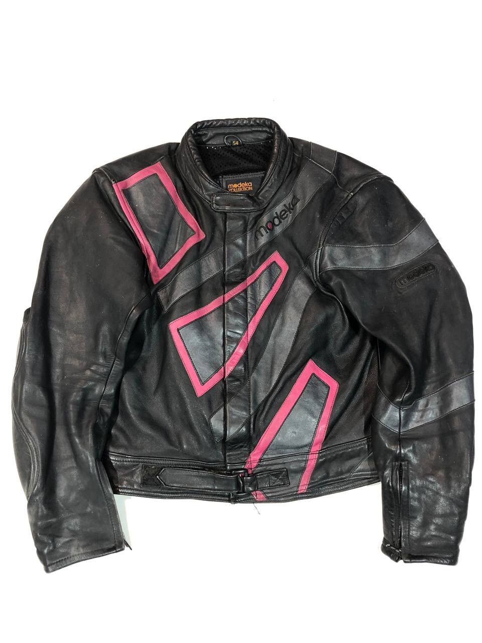 Other Modeka Vintage 90s Moto Racing Leather Jacket Size US M / EU 48-50 / 2 - 1 Thumbnail