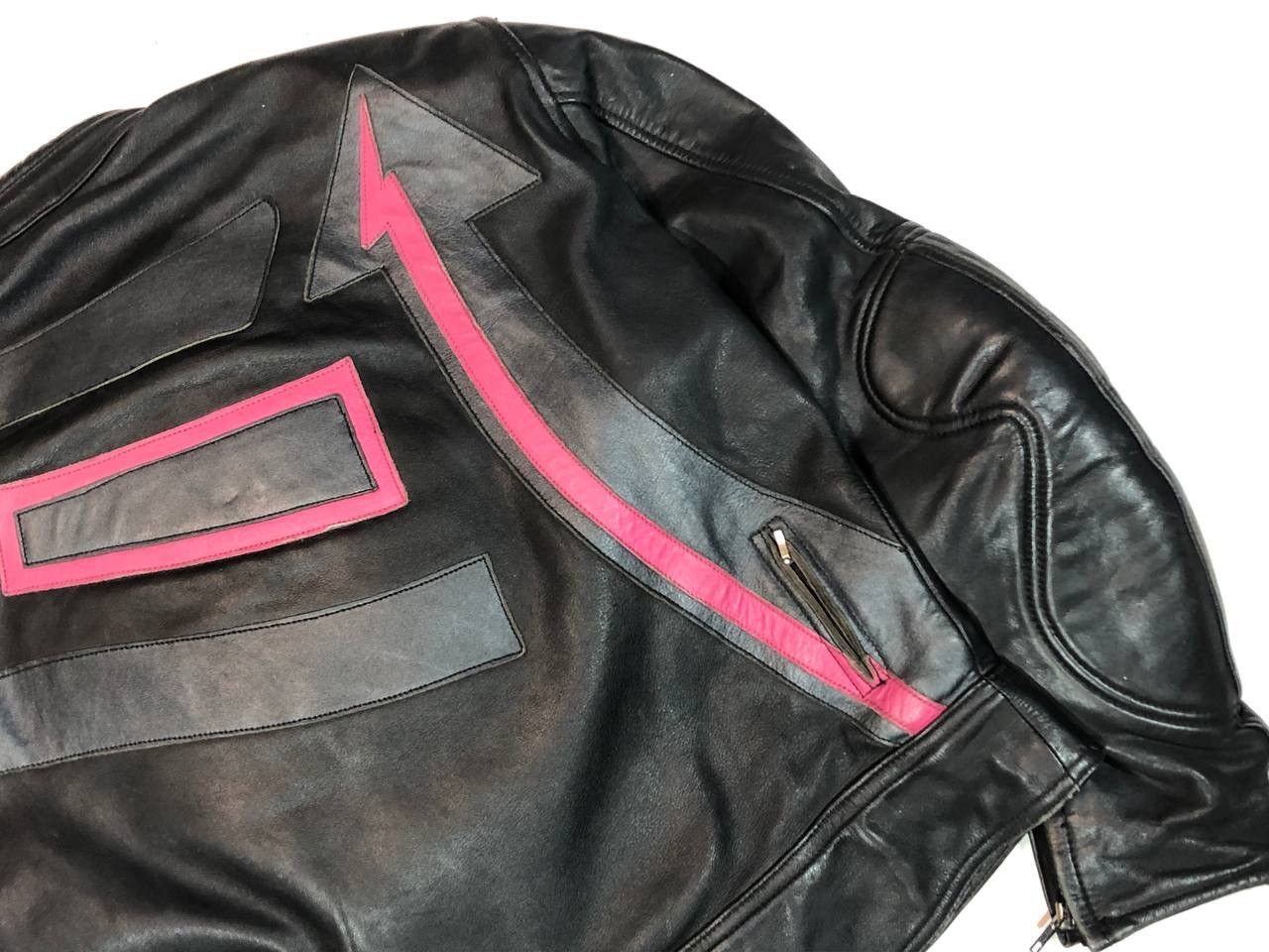 Other Modeka Vintage 90s Moto Racing Leather Jacket Size US M / EU 48-50 / 2 - 8 Thumbnail