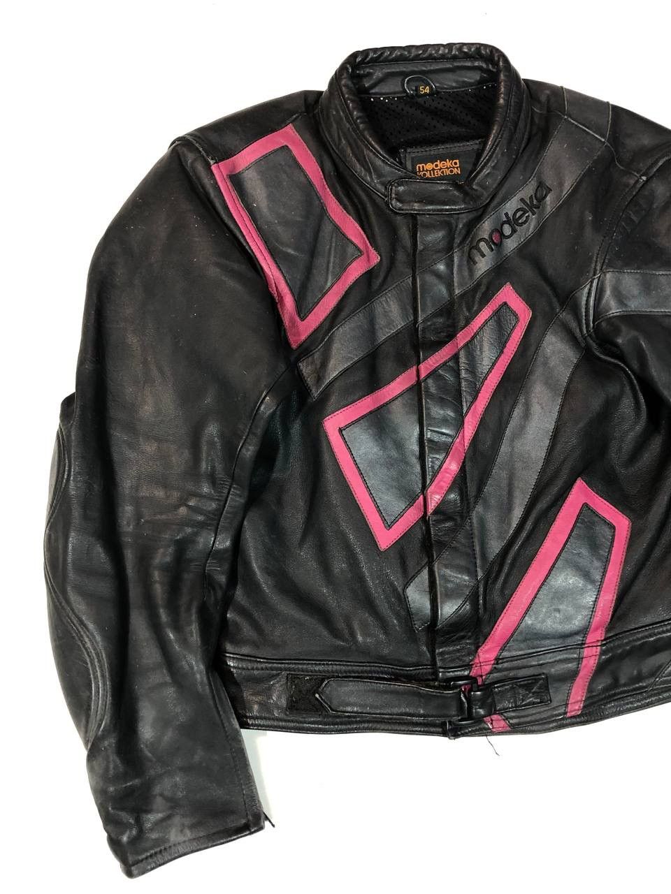 Other Modeka Vintage 90s Moto Racing Leather Jacket Size US M / EU 48-50 / 2 - 3 Thumbnail