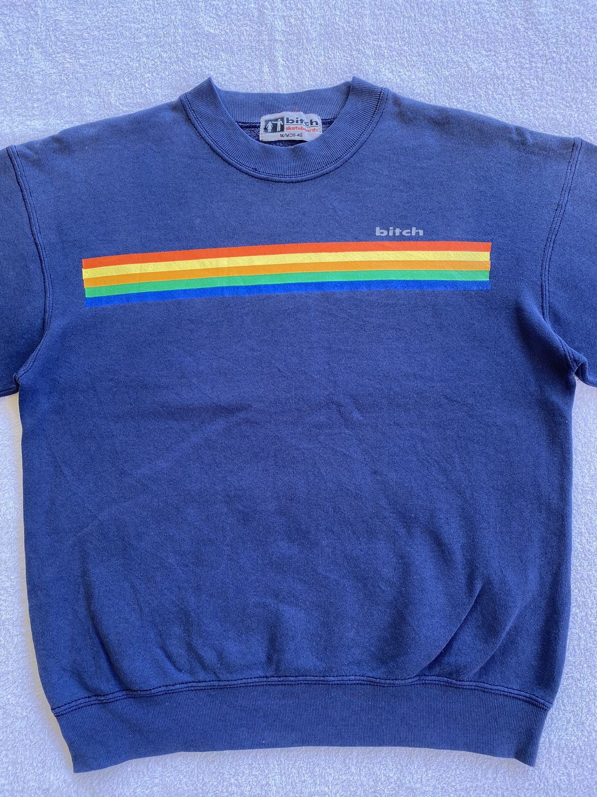 Vintage Vintage Bitch Skateboards Sweatshirt Size US S / EU 44-46 / 1 - 3 Thumbnail
