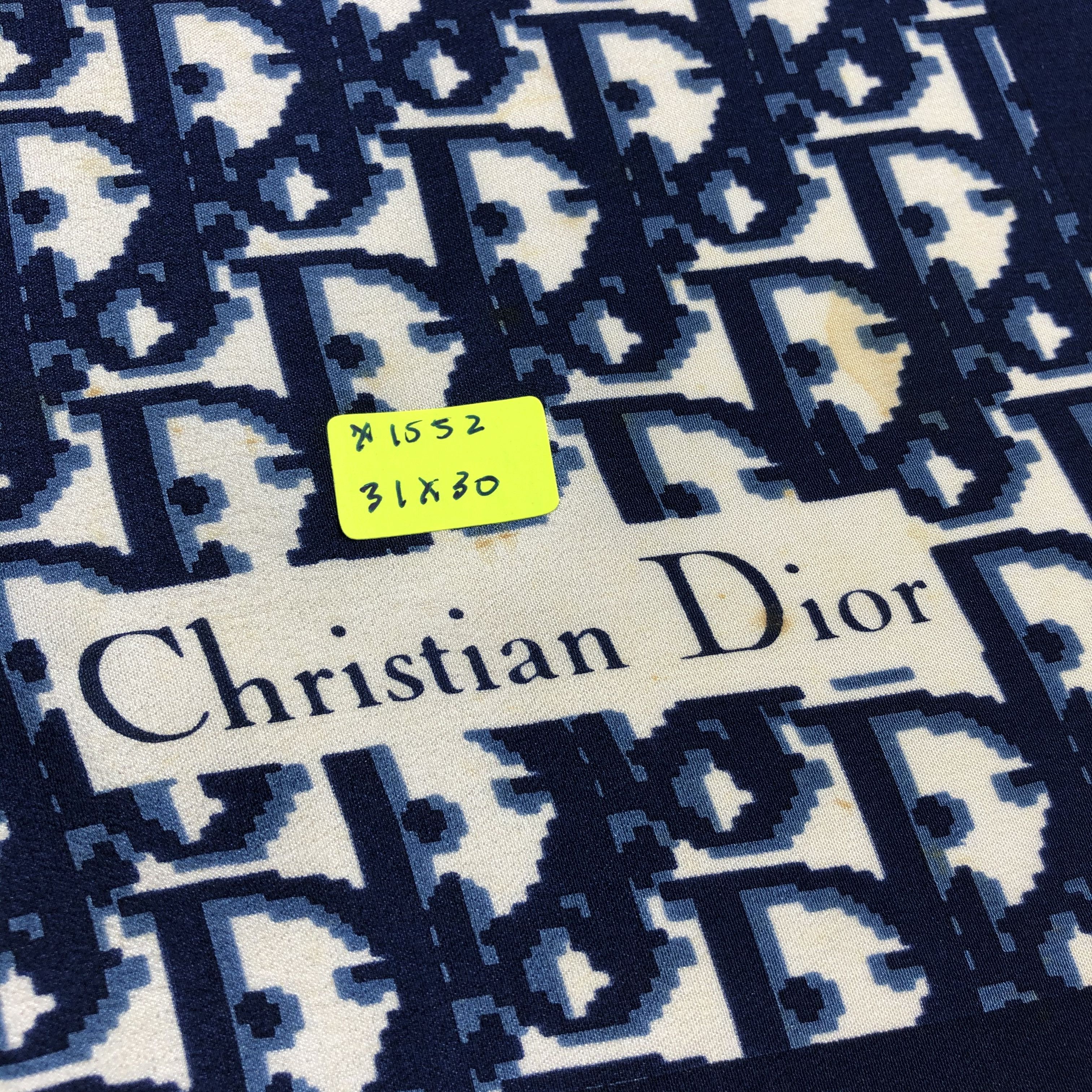 Vintage Vintage Christian Dior Silk Scarf Size ONE SIZE - 6 Thumbnail