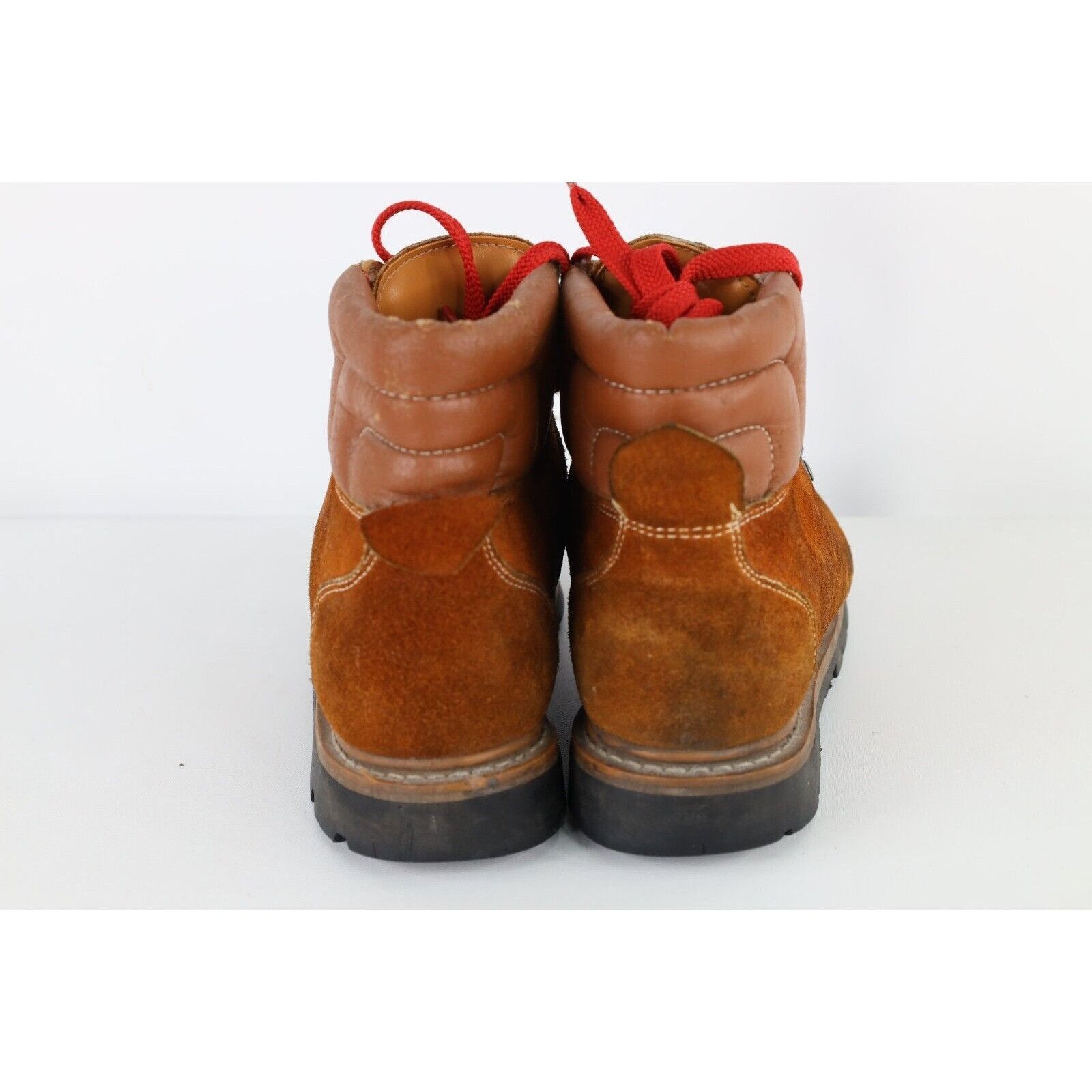 Vintage Vintage 70s Streetwear Distressed Suede Leather Boots Brown Size US 7.5 / EU 40-41 - 8 Thumbnail
