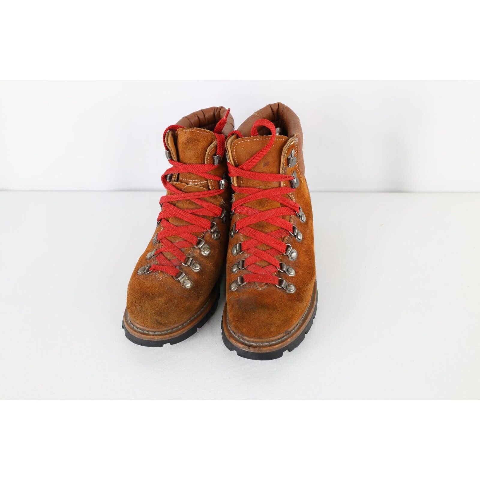 Vintage Vintage 70s Streetwear Distressed Suede Leather Boots Brown Size US 7.5 / EU 40-41 - 2 Thumbnail