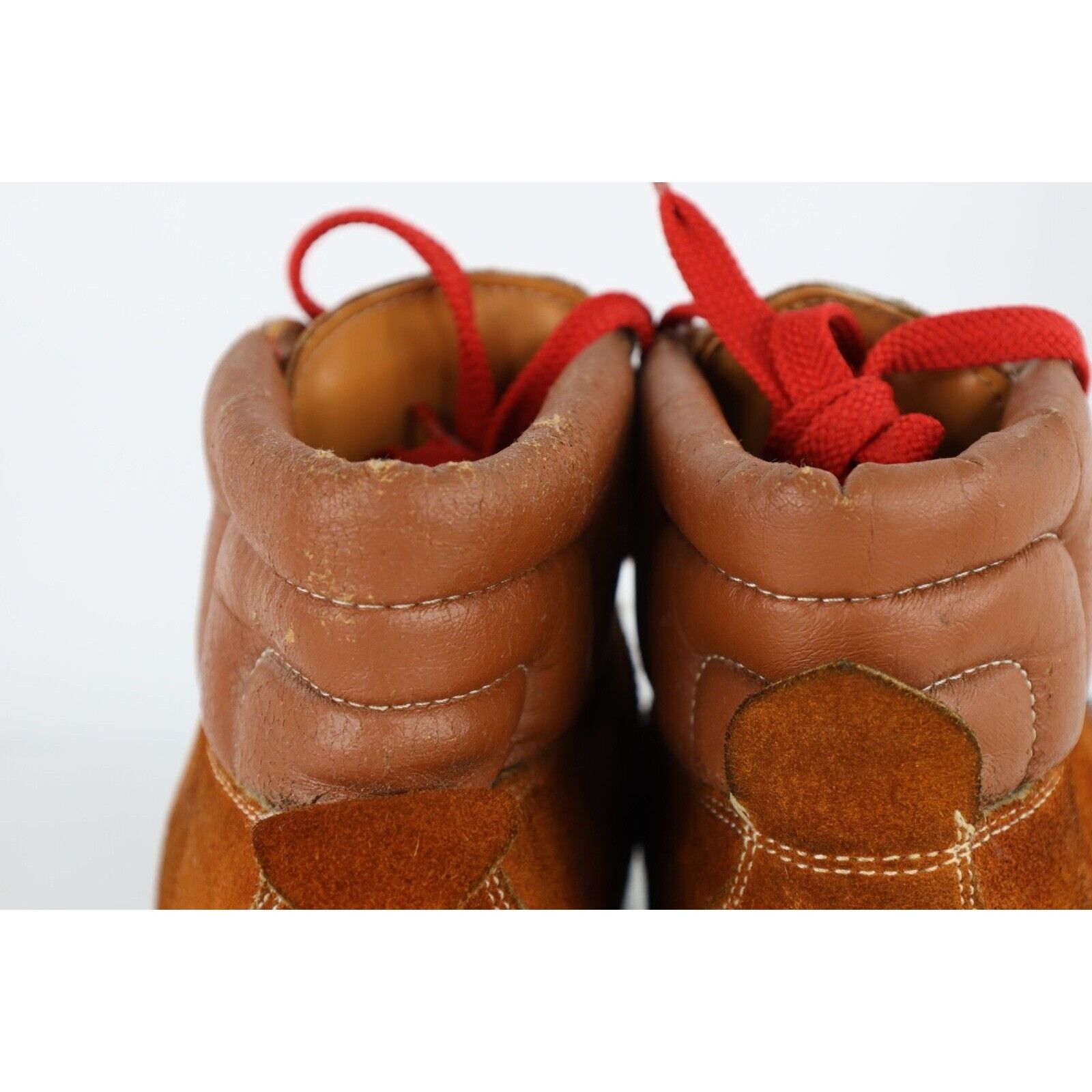 Vintage Vintage 70s Streetwear Distressed Suede Leather Boots Brown Size US 7.5 / EU 40-41 - 9 Thumbnail