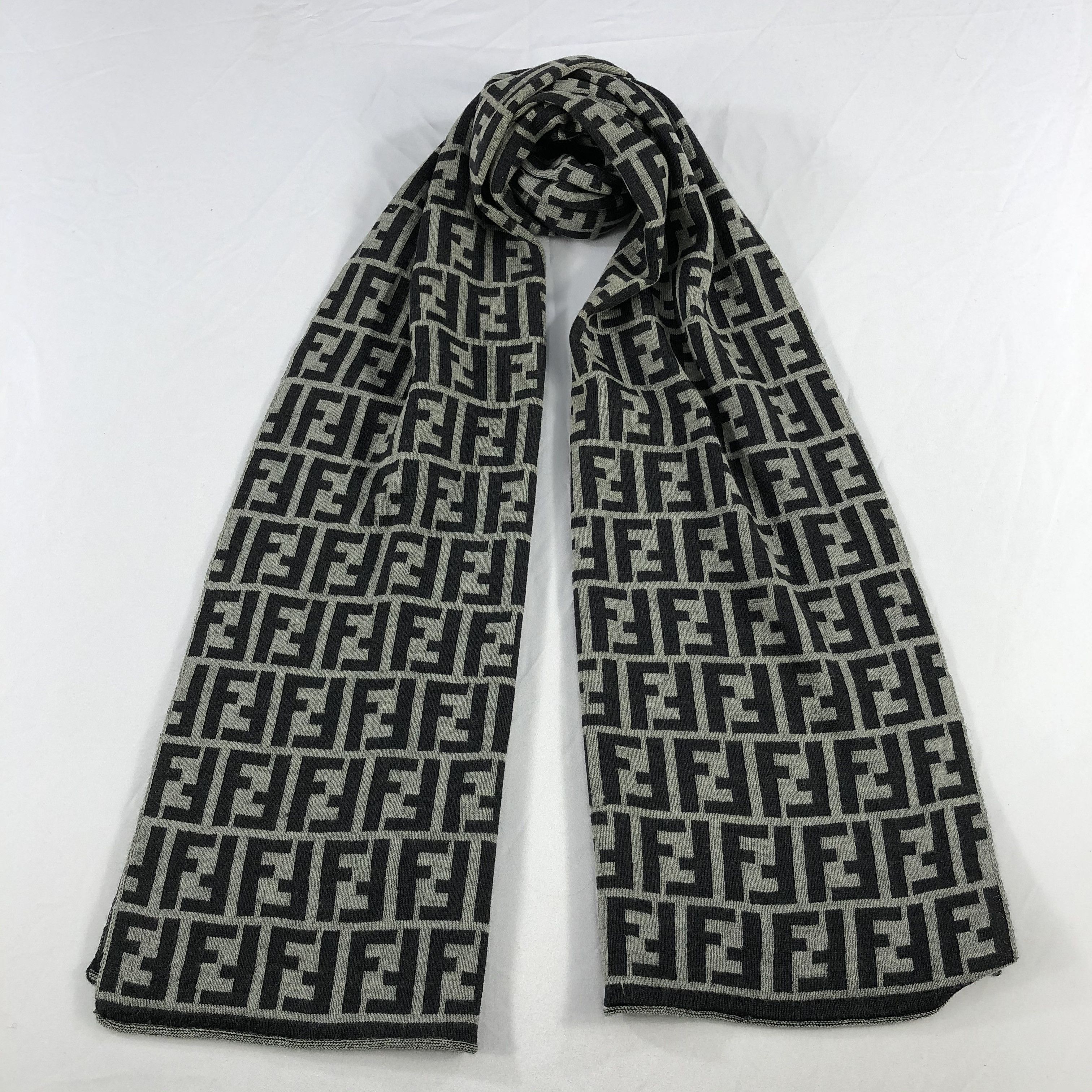 Vintage Vintage Fendi Scarf Muffler Size ONE SIZE - 1 Thumbnail