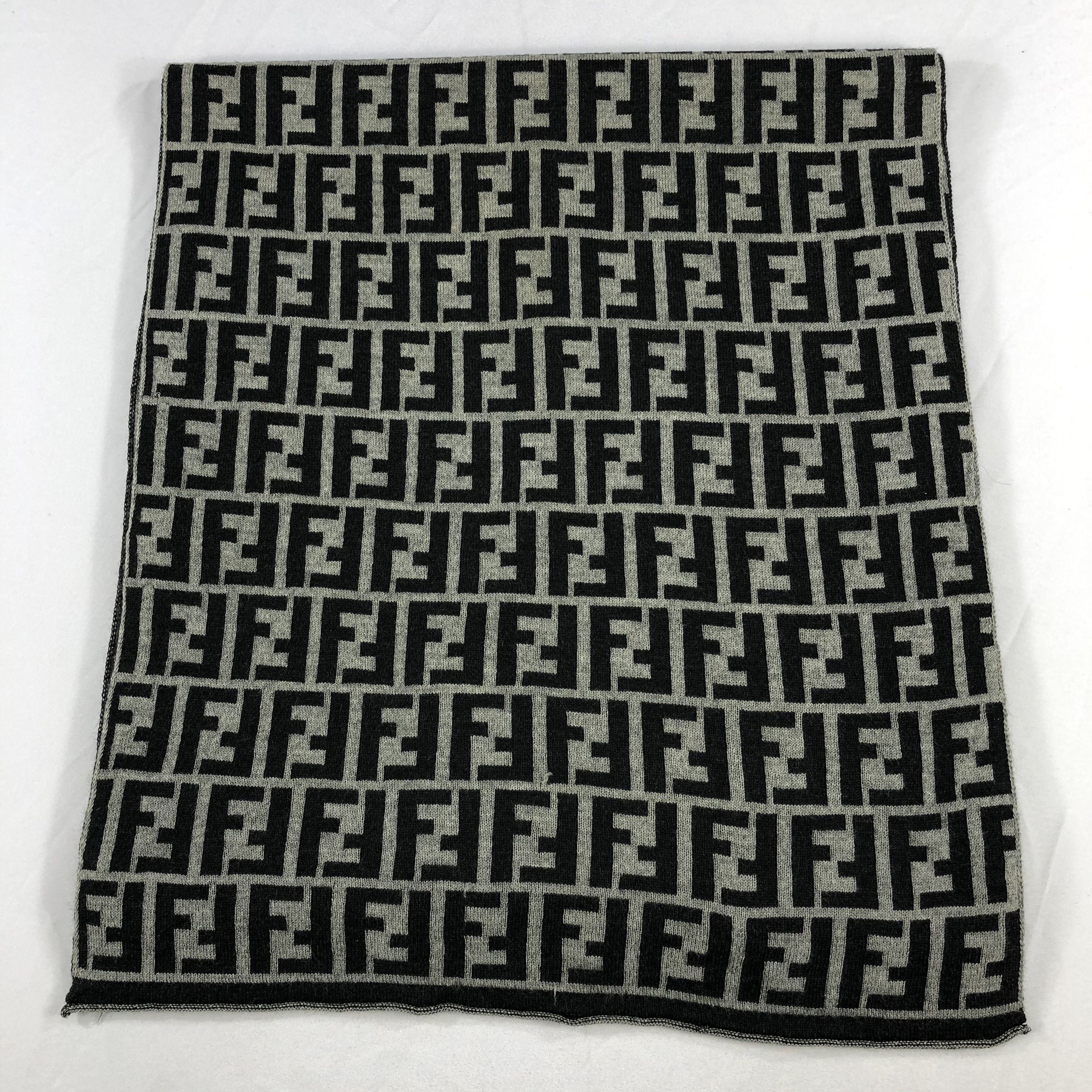 Vintage Vintage Fendi Scarf Muffler Size ONE SIZE - 2 Thumbnail
