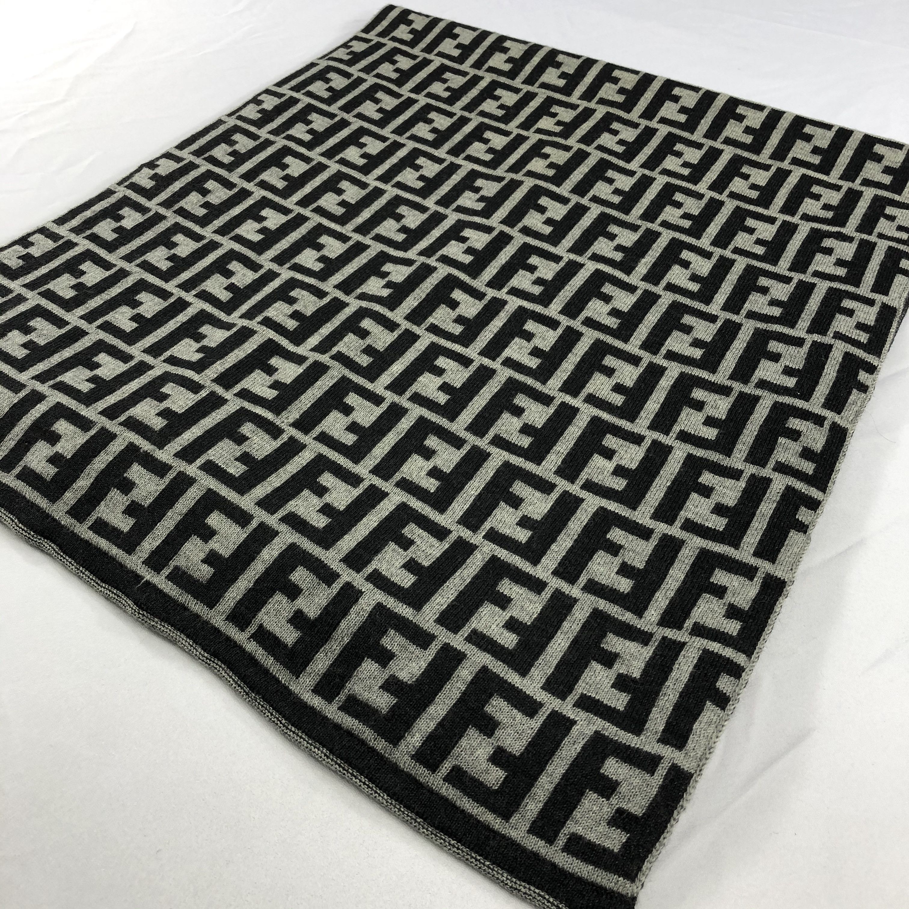 Vintage Vintage Fendi Scarf Muffler Size ONE SIZE - 3 Thumbnail