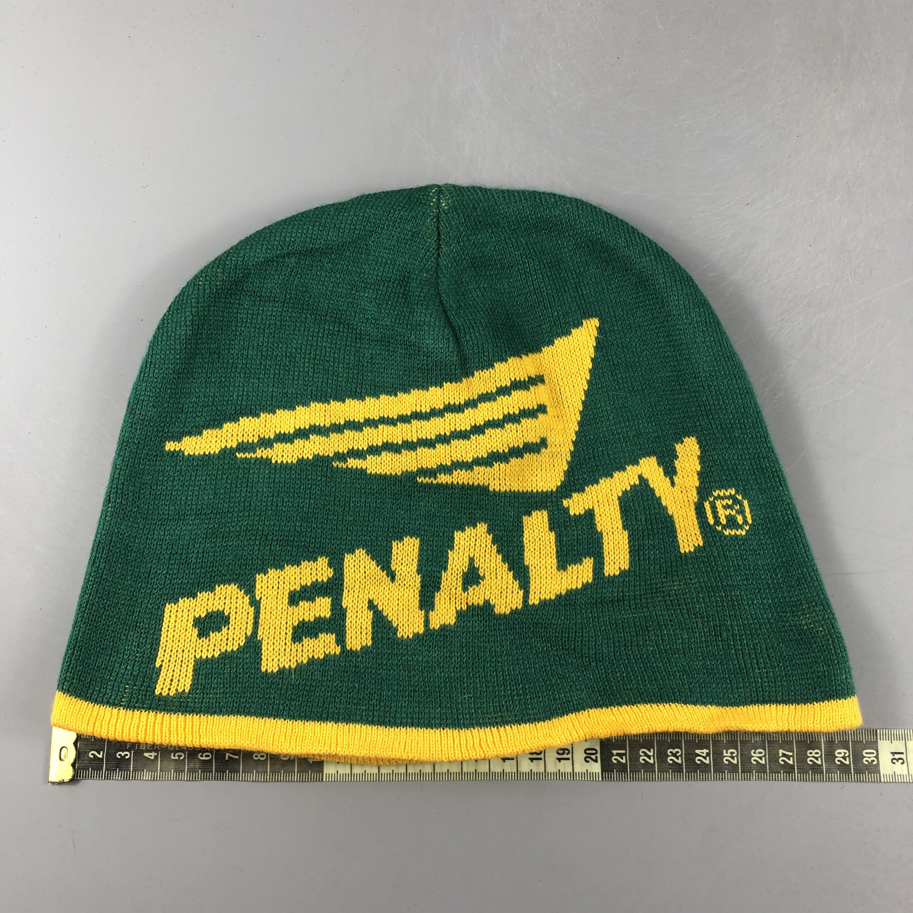 Japanese Brand × Penalty × Vintage Penalty Cuffless Beanie Snow Hat Snow Cap -D372 Size ONE SIZE - 4 Thumbnail