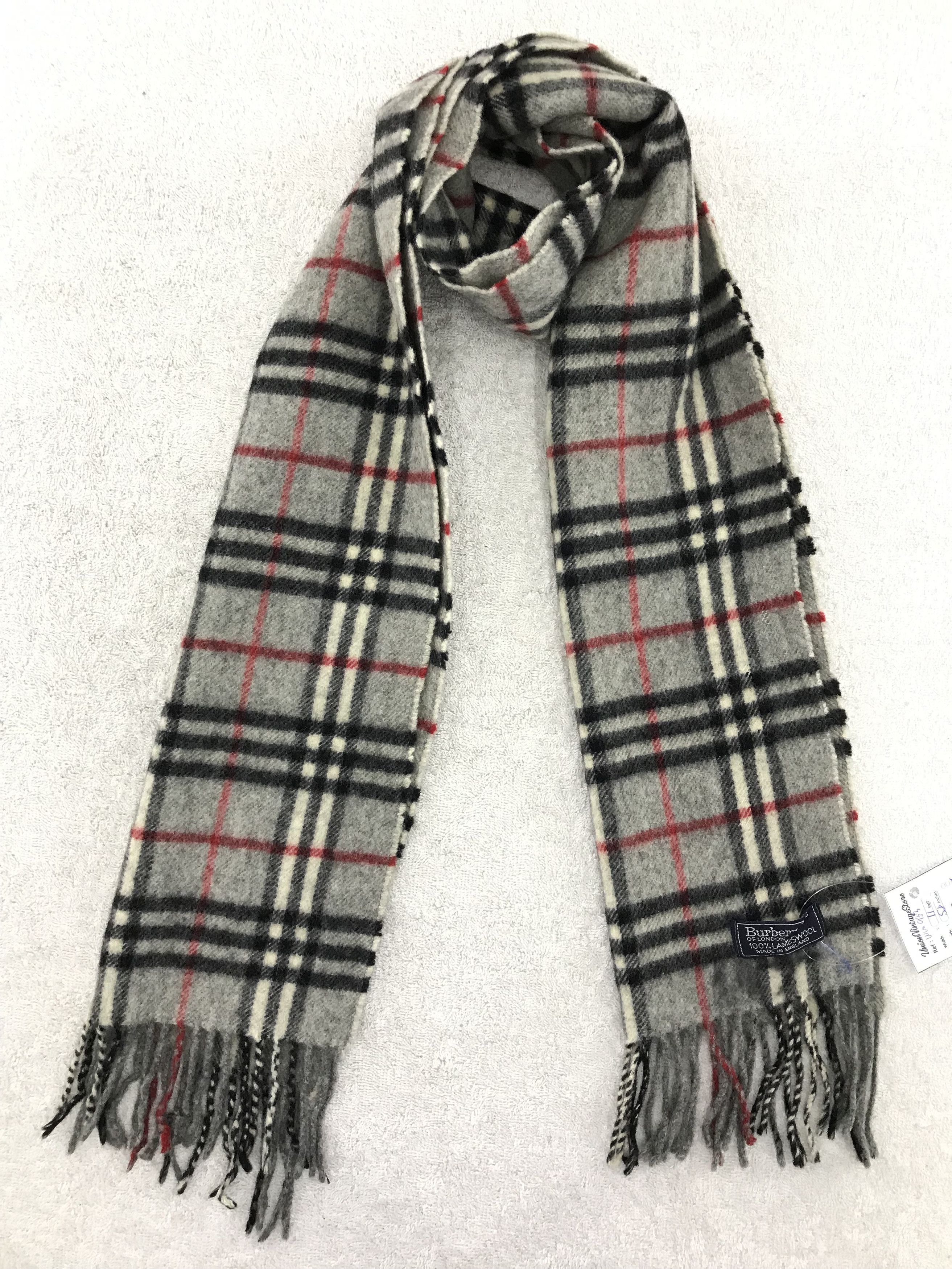 Burberry × Vintage Burberry Scarf / Muffler / Neckwear Size ONE SIZE - 1 Thumbnail