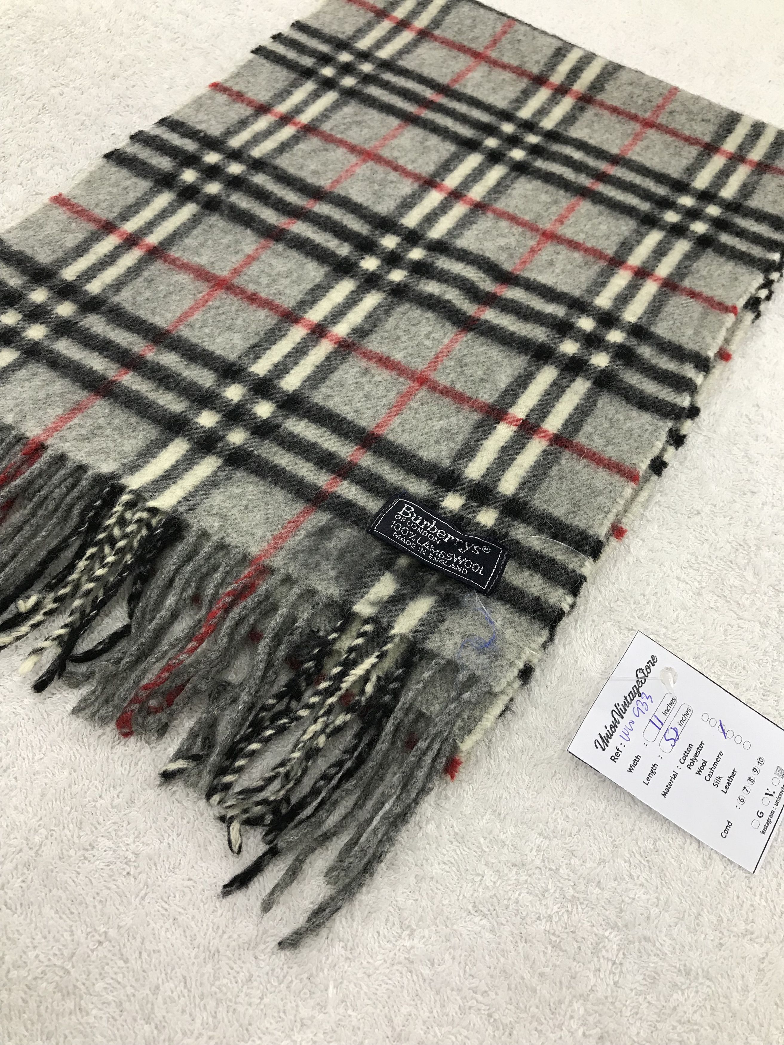 Burberry × Vintage Burberry Scarf / Muffler / Neckwear Size ONE SIZE - 5 Thumbnail
