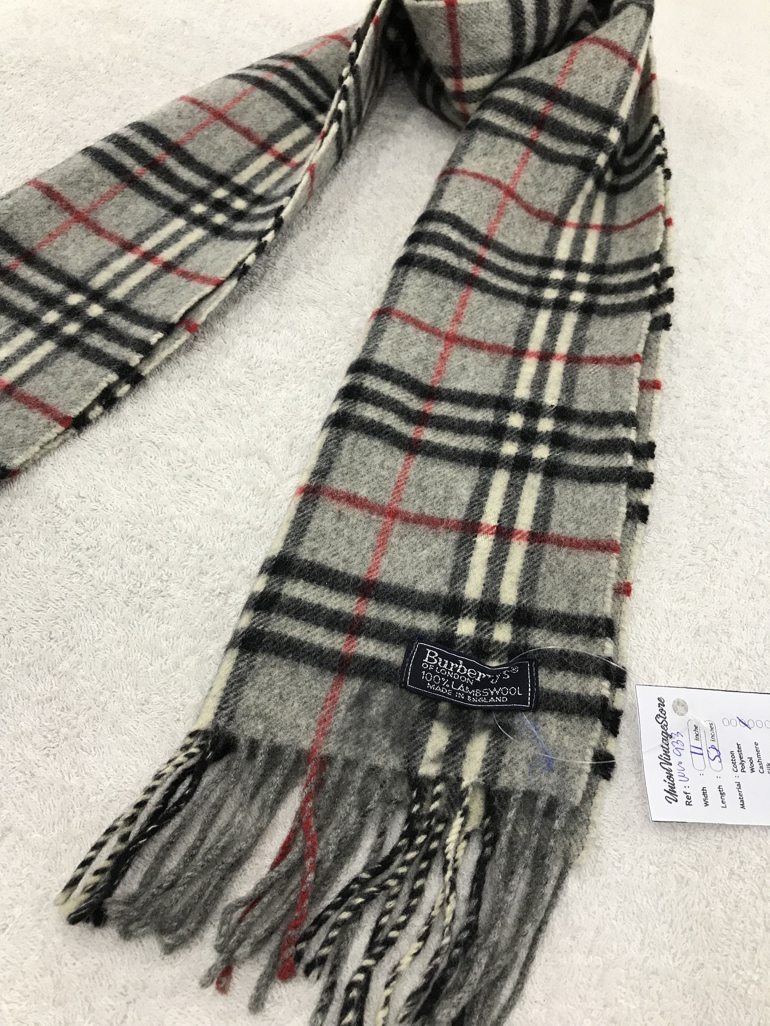 Burberry × Vintage Burberry Scarf / Muffler / Neckwear Size ONE SIZE - 2 Thumbnail