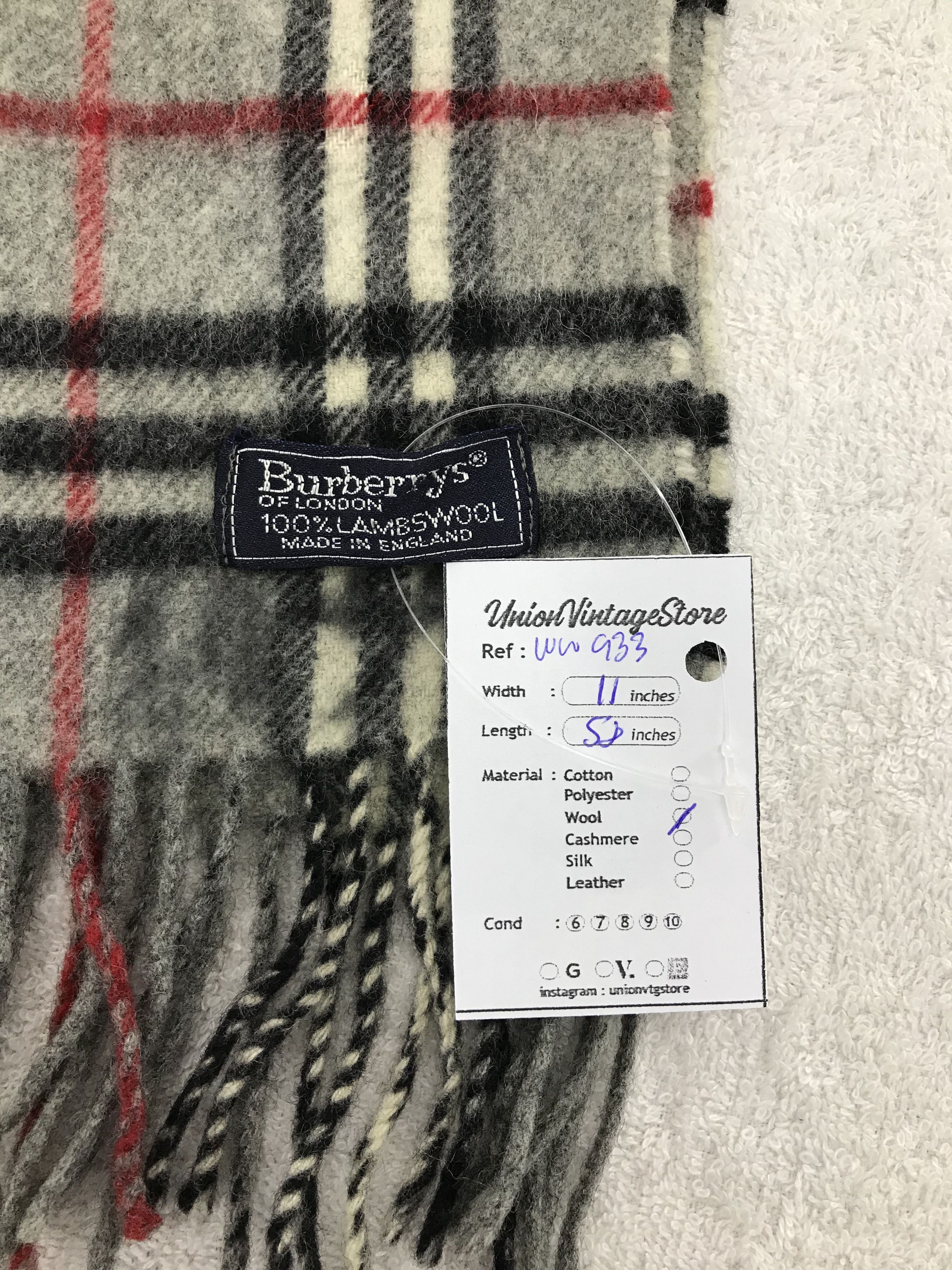 Burberry × Vintage Burberry Scarf / Muffler / Neckwear Size ONE SIZE - 3 Thumbnail