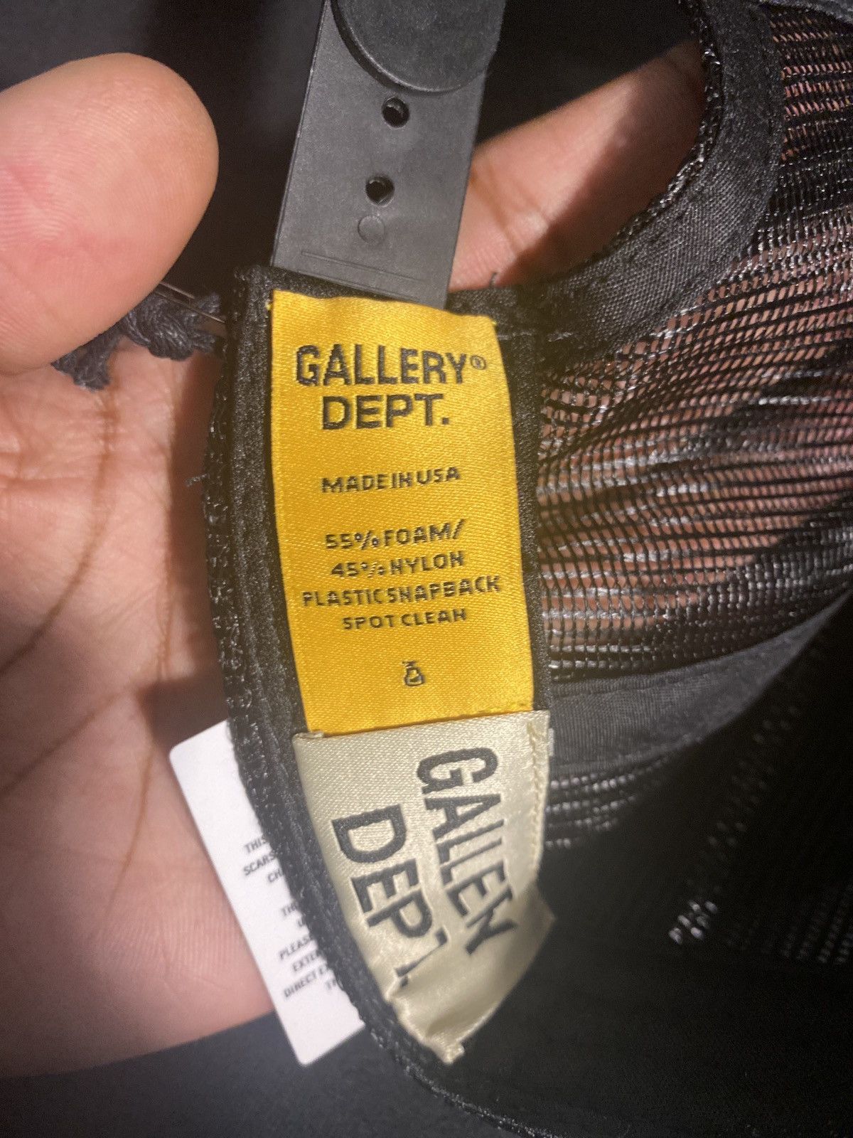 Gallery Dept. Gallery Dept Fcked Up Trucker Size ONE SIZE - 4 Thumbnail