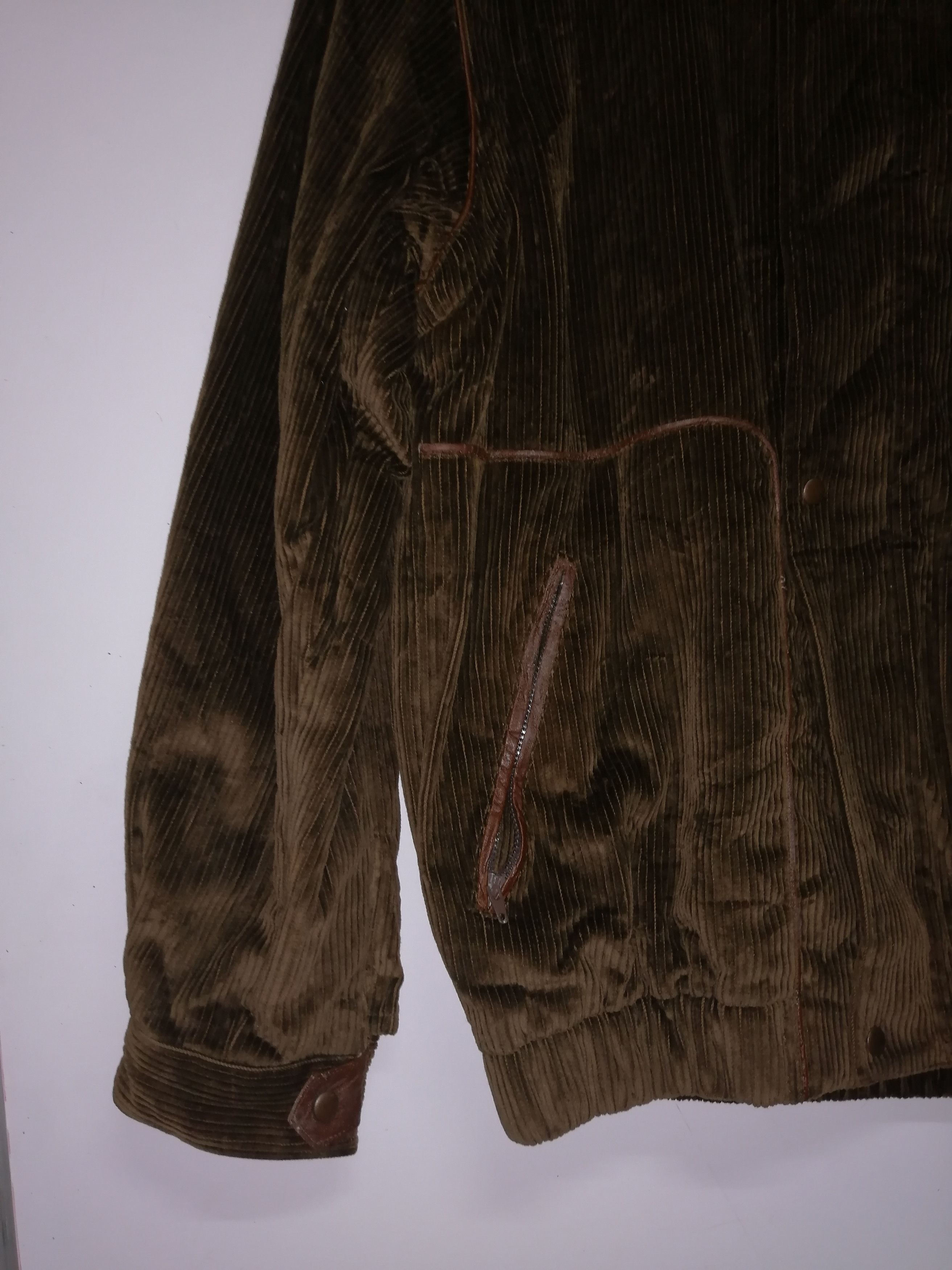 Designer Egon Von Furstenberg Corduroy Jacket & Vest Combine Size US L / EU 52-54 / 3 - 5 Thumbnail