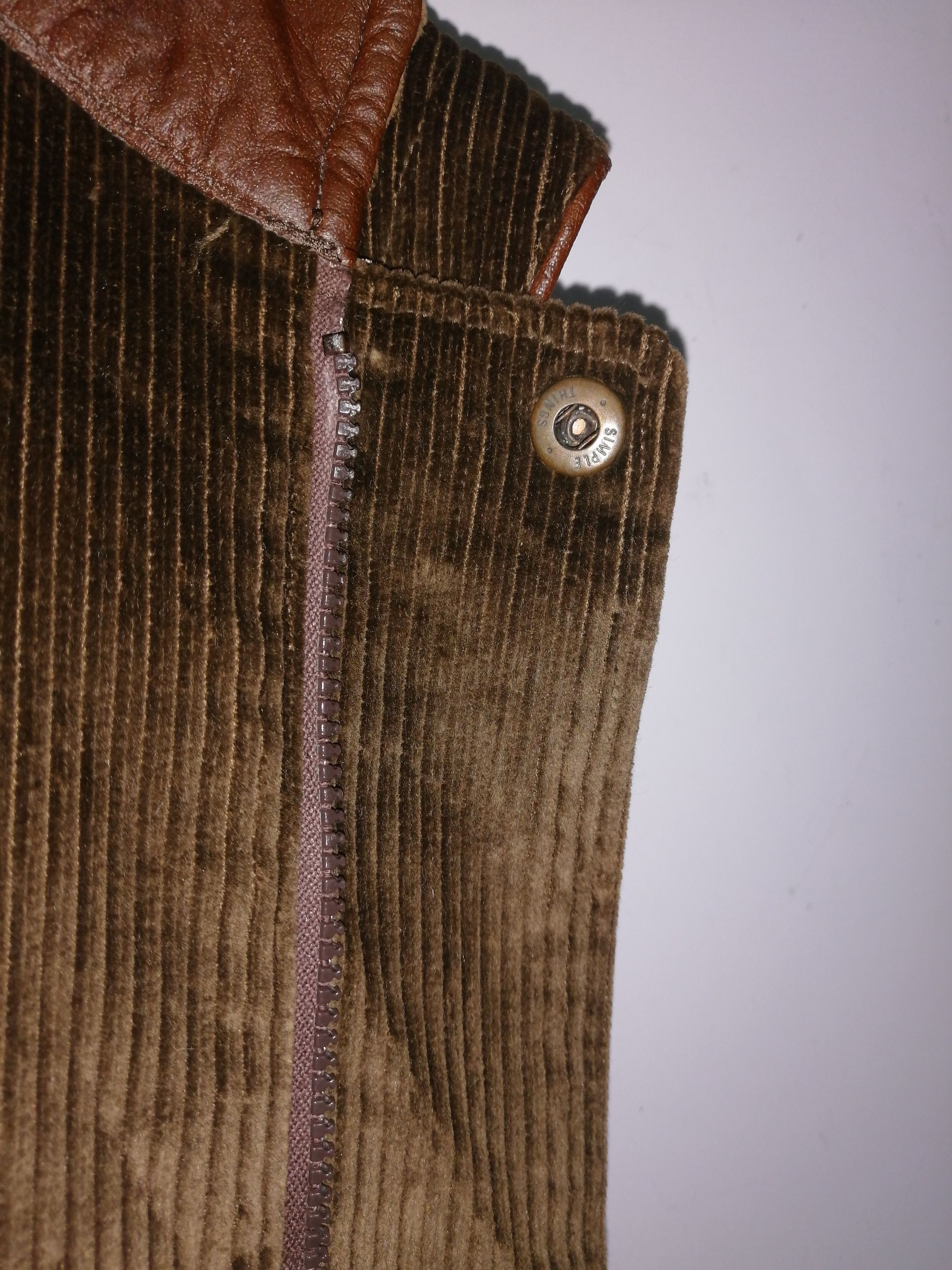 Designer Egon Von Furstenberg Corduroy Jacket & Vest Combine Size US L / EU 52-54 / 3 - 13 Thumbnail