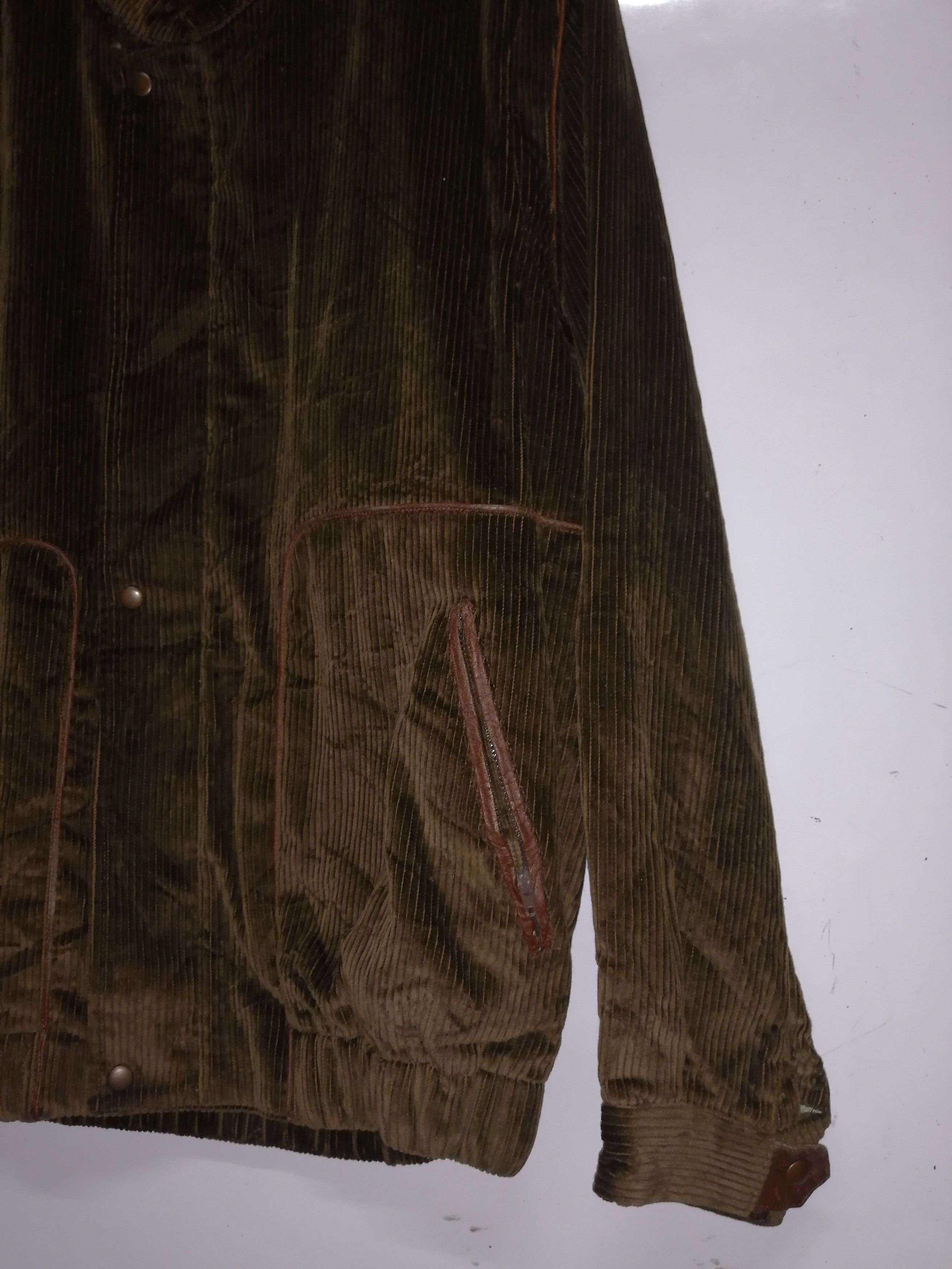 Designer Egon Von Furstenberg Corduroy Jacket & Vest Combine Size US L / EU 52-54 / 3 - 4 Thumbnail