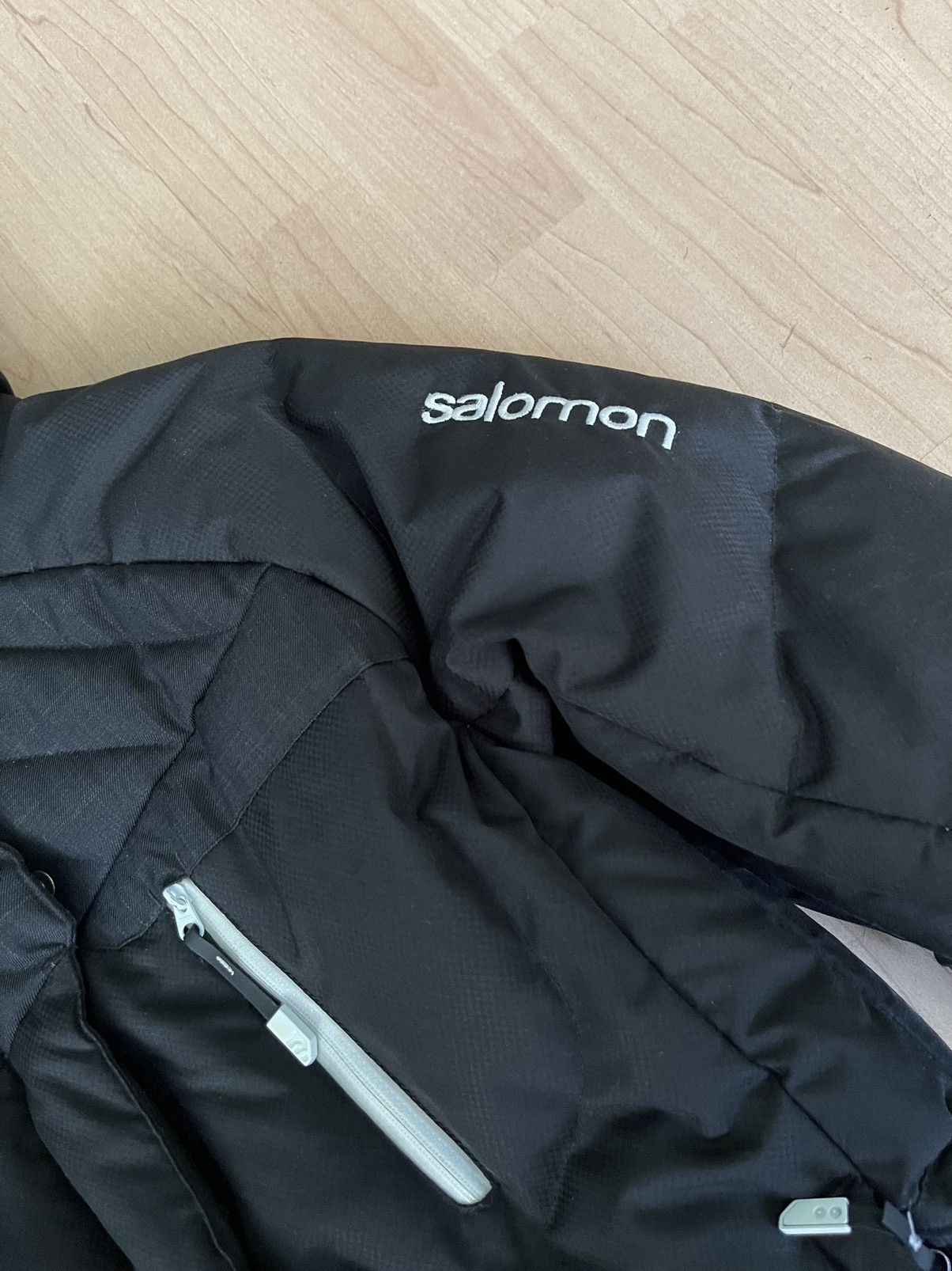 Designer × Salomon × Vintage Salomon 2011 vintage gorpcore style Y2K down puffer jacket Size S / US 4 / IT 40 - 5 Thumbnail