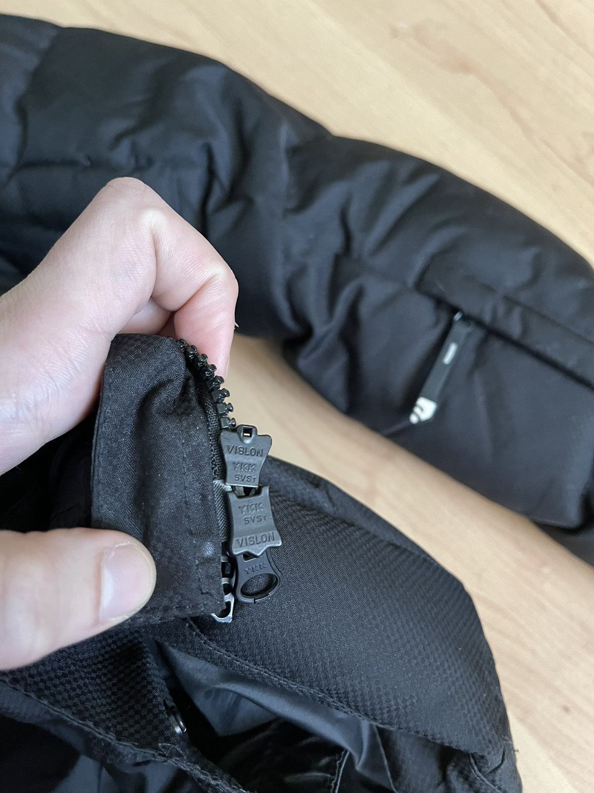 Designer × Salomon × Vintage Salomon 2011 vintage gorpcore style Y2K down puffer jacket Size S / US 4 / IT 40 - 10 Thumbnail