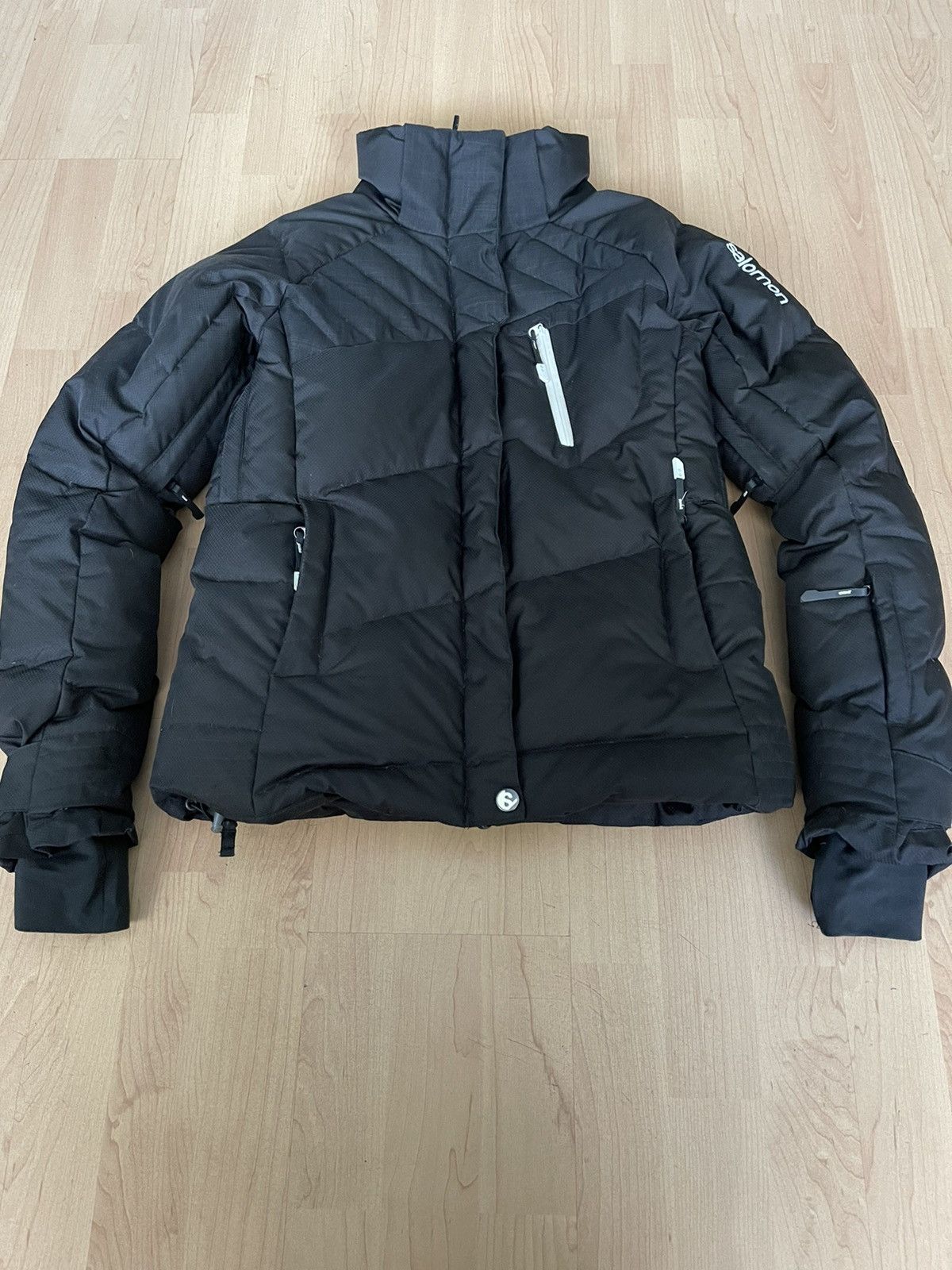 Designer × Salomon × Vintage Salomon 2011 vintage gorpcore style Y2K down puffer jacket Size S / US 4 / IT 40 - 2 Thumbnail