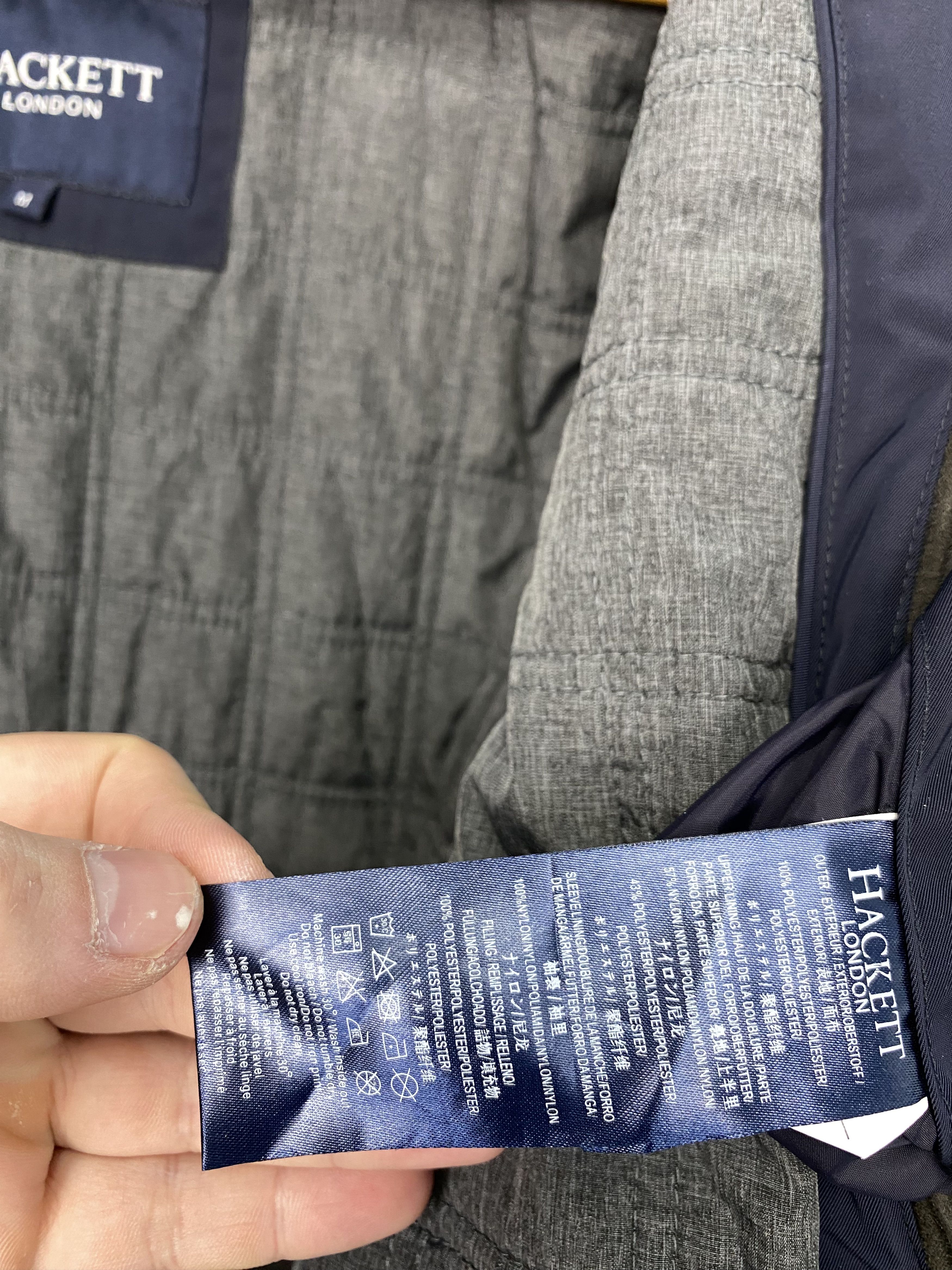 Hackett Hackett London M65 Warm Jacket Navy Size US M / EU 48-50 / 2 - 15 Thumbnail