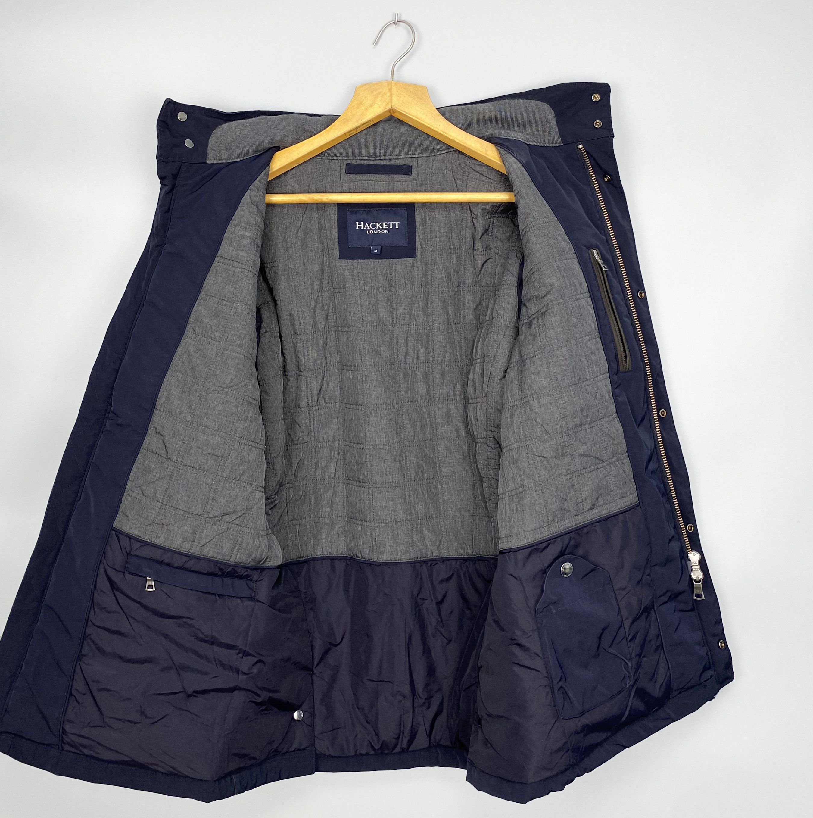 Hackett Hackett London M65 Warm Jacket Navy Size US M / EU 48-50 / 2 - 11 Thumbnail