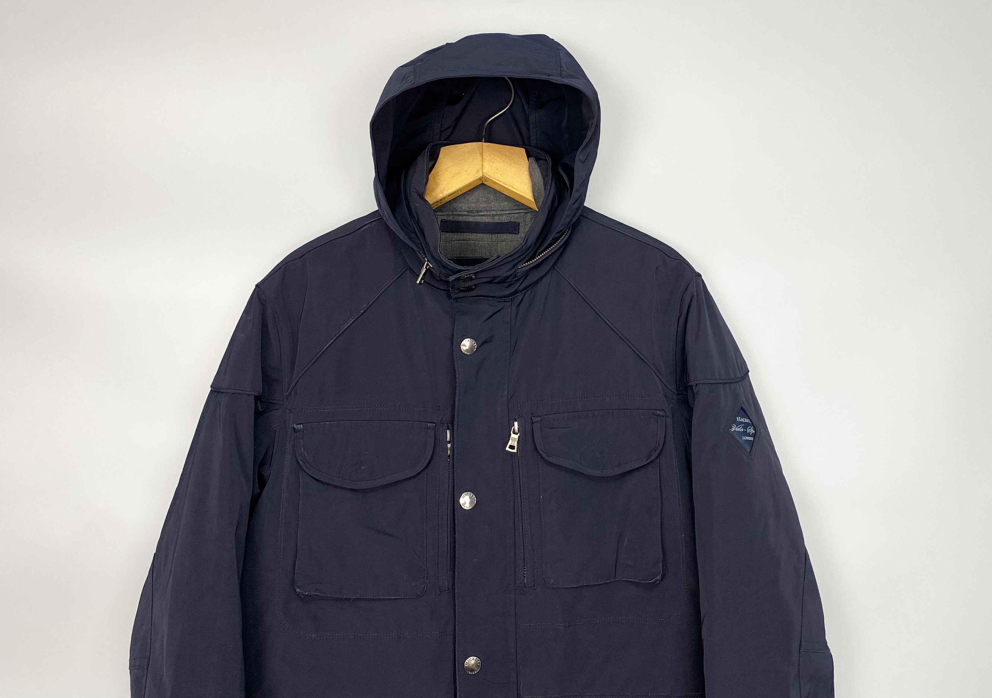 Hackett Hackett London M65 Warm Jacket Navy Size US M / EU 48-50 / 2 - 4 Thumbnail