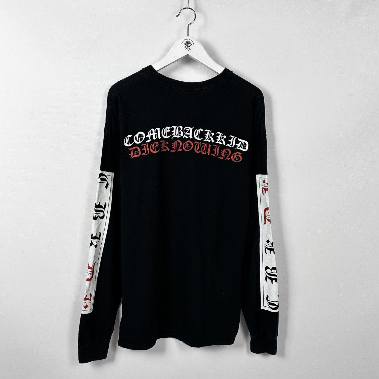 Band Tees Comeback Kid Die Knowing Promo Album longsleev tee Hardcore Size US XL / EU 56 / 4 - 1 Thumbnail