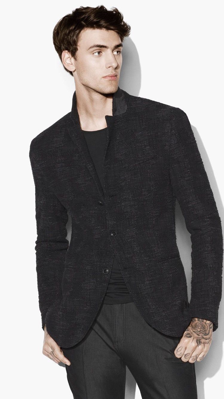 John Varvatos Abstract Knit Jacket. 50 Size US M / EU 48-50 / 2 - 1 Thumbnail