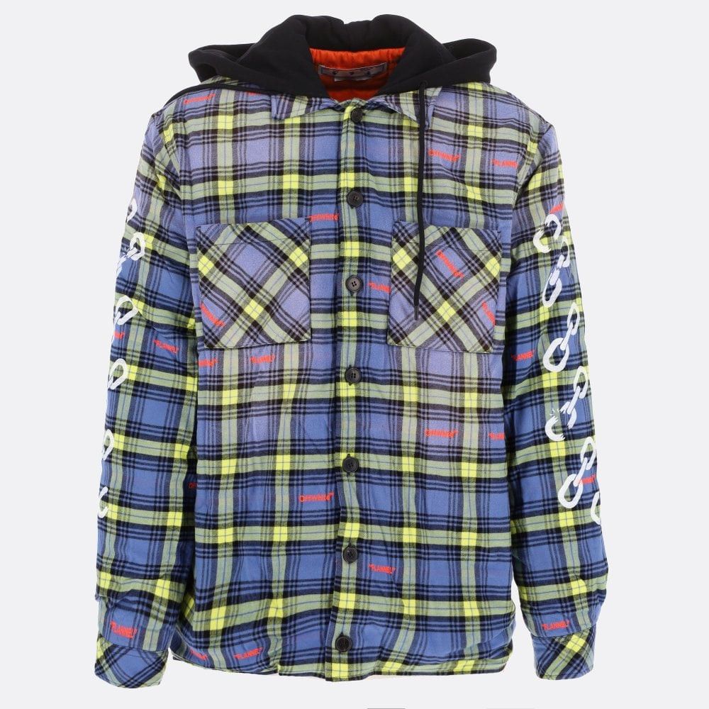 Off-White o11b112oob Hoodies in Dusty Blue Size US XL / EU 56 / 4 - 1 Thumbnail