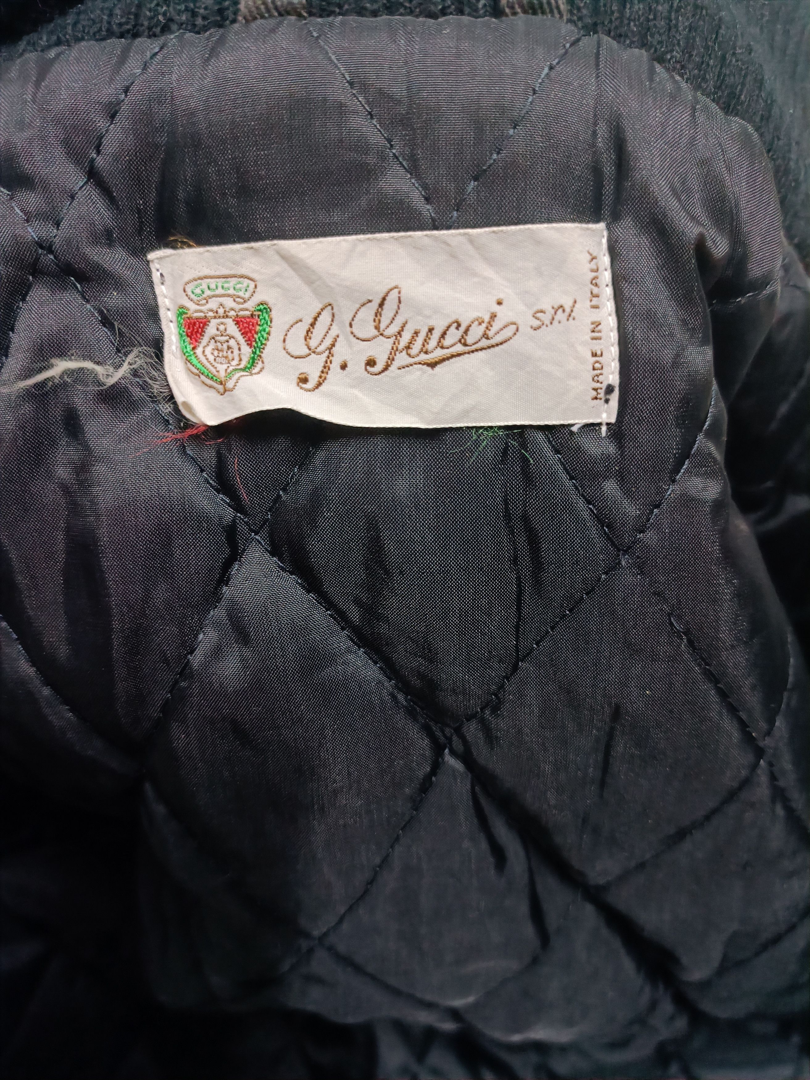 Gucci Vintage Bombers Jacket Gucci Made in Italy Size US XL / EU 56 / 4 - 6 Thumbnail