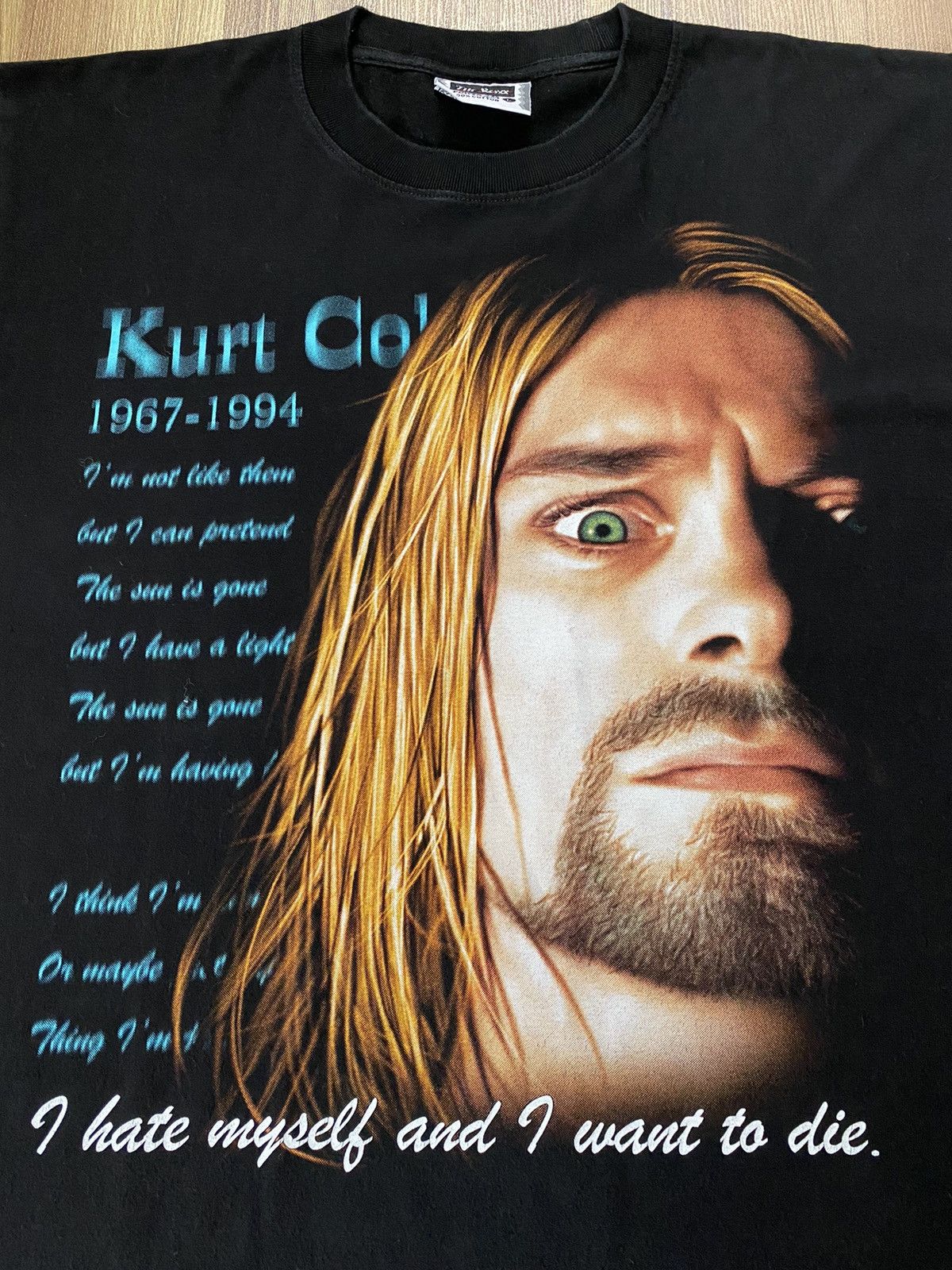 Band Tees Vintage Kurt Cobain T Shirt Nirvana Tee Radiohead Smiths Size US L / EU 52-54 / 3 - 2 Thumbnail