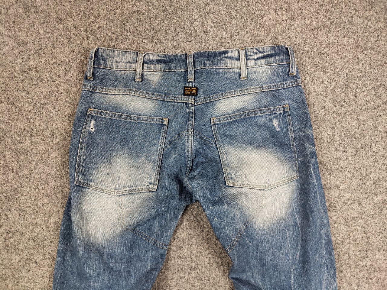 G-Star Vintage G Star Raw 5620 3d Low Tapered blue Denim Jeans Size US 30 / EU 46 - 14 Thumbnail