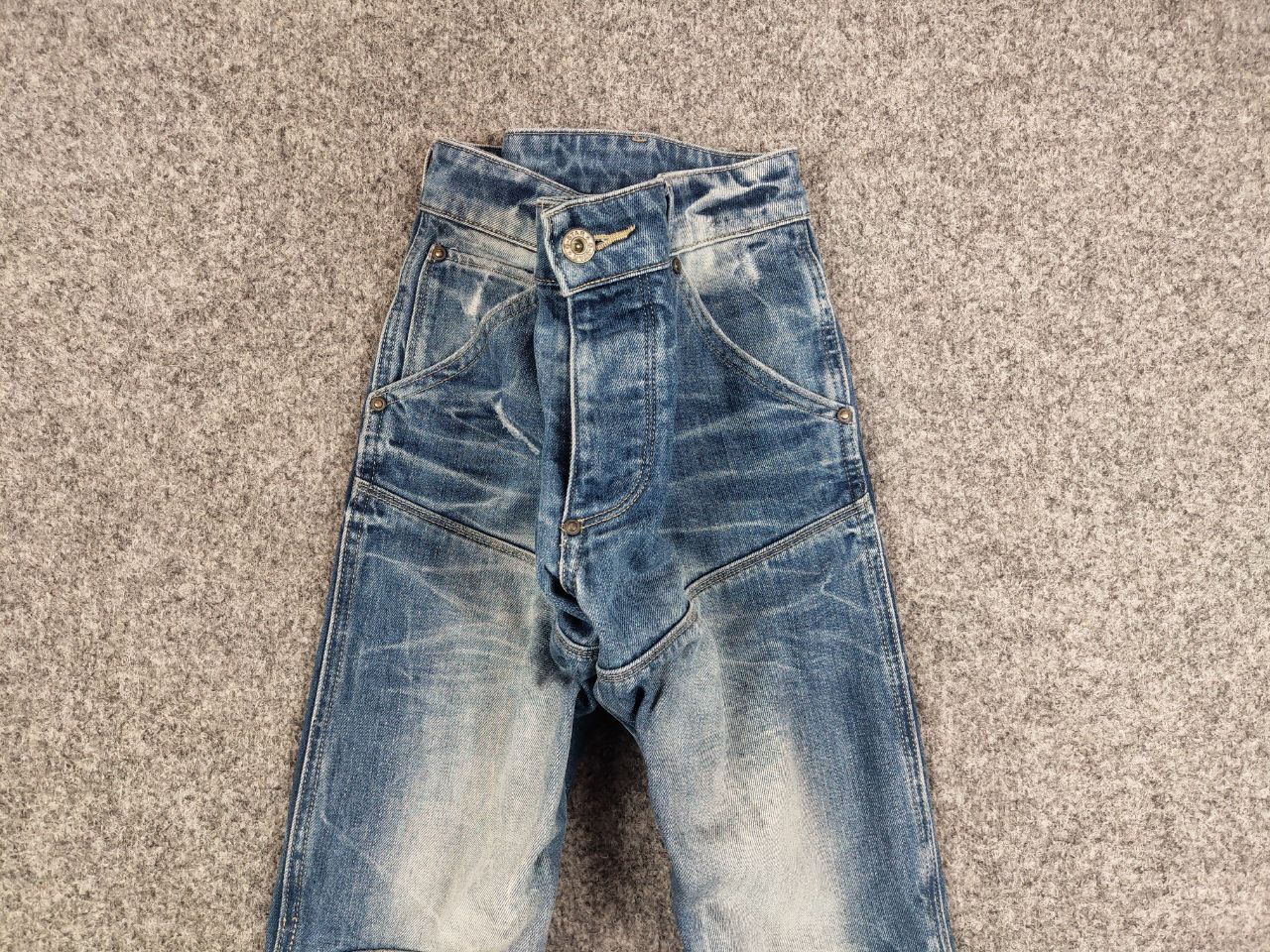 G-Star Vintage G Star Raw 5620 3d Low Tapered blue Denim Jeans Size US 30 / EU 46 - 7 Thumbnail