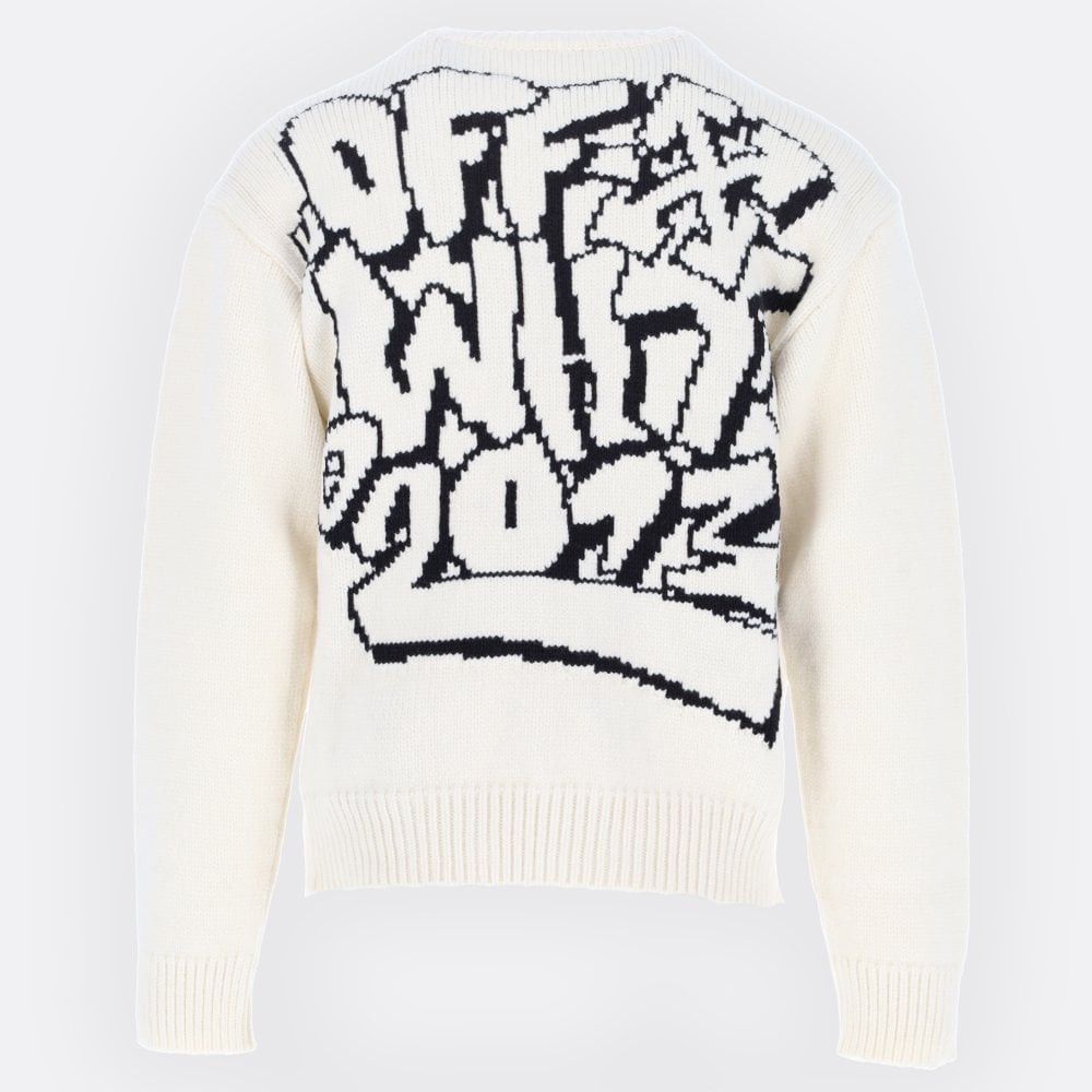 Off-White o11b112oob Sweaters in White Size US M / EU 48-50 / 2 - 1 Preview
