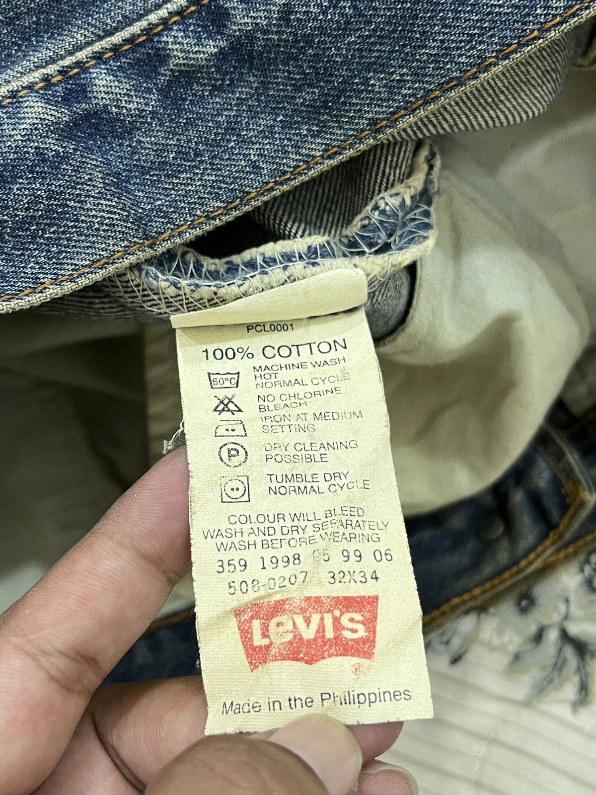 Levi's (Hhh). VINTAGE LEVIS 508 HYPEBEAST DISTRESSED DENIM Size US 32 / EU 48 - 14 Thumbnail