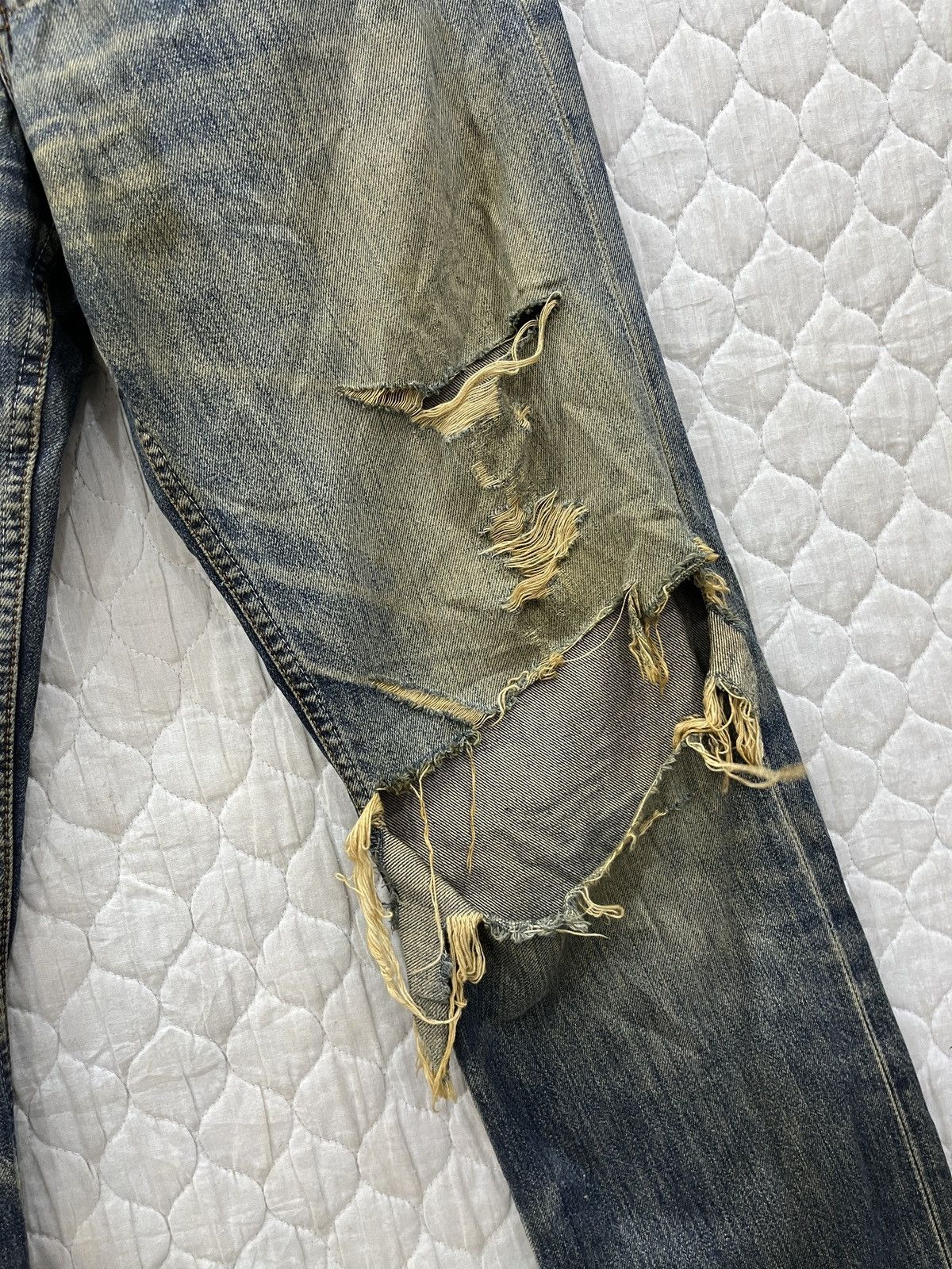 Levi's (Hhh). VINTAGE LEVIS 508 HYPEBEAST DISTRESSED DENIM Size US 32 / EU 48 - 5 Thumbnail