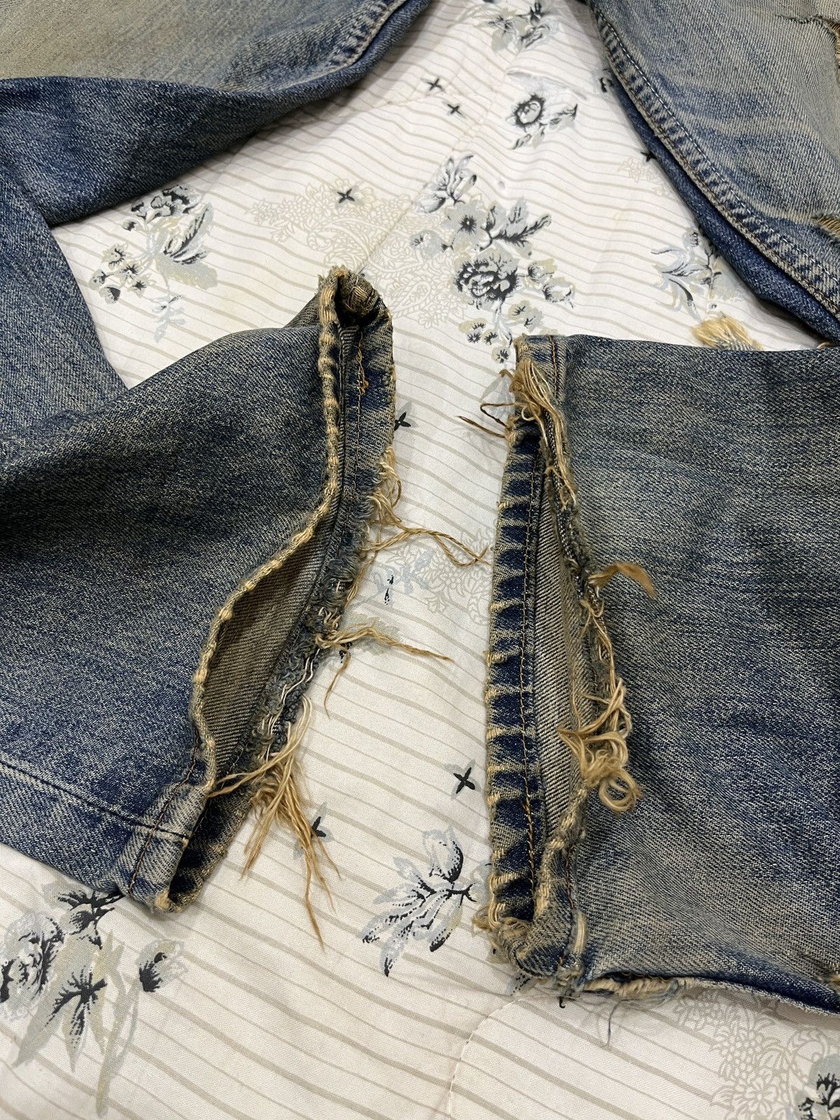 Levi's (Hhh). VINTAGE LEVIS 508 HYPEBEAST DISTRESSED DENIM Size US 32 / EU 48 - 12 Thumbnail